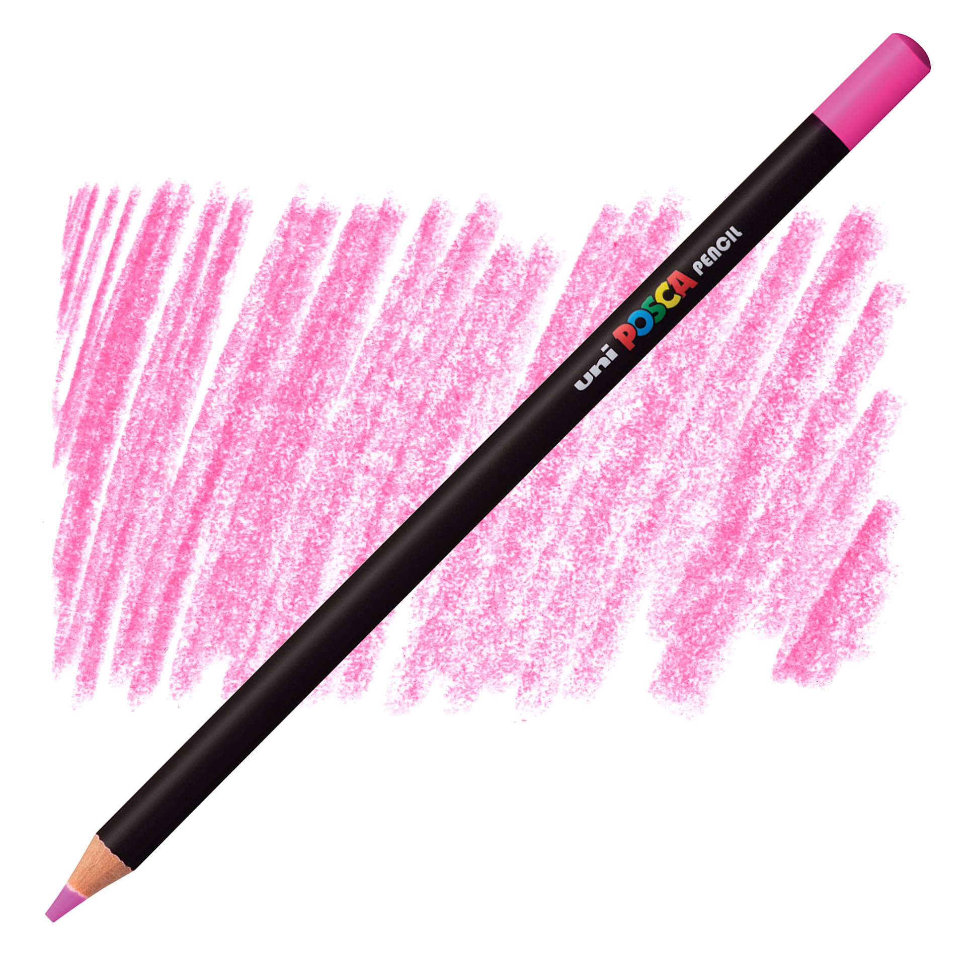 Posca Colored Pencil - Pink pencil and swatch