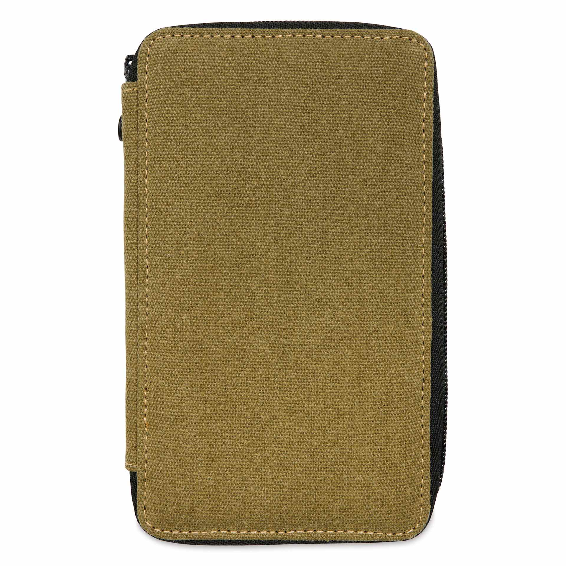 Speedball Canvas Pencil Case - Olive, for 24 Pencils