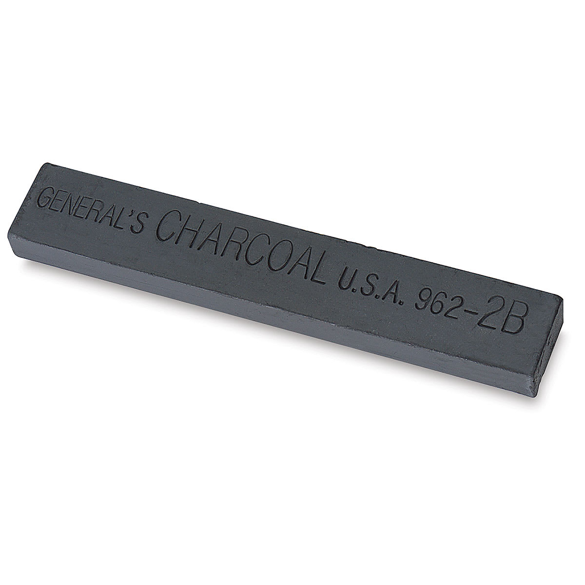 General’s Jumbo Compressed Charcoal - Pkg of 3, single 2B stick General’s Jumbo Compressed Charcoal - Pkg of 3, single 2B stick