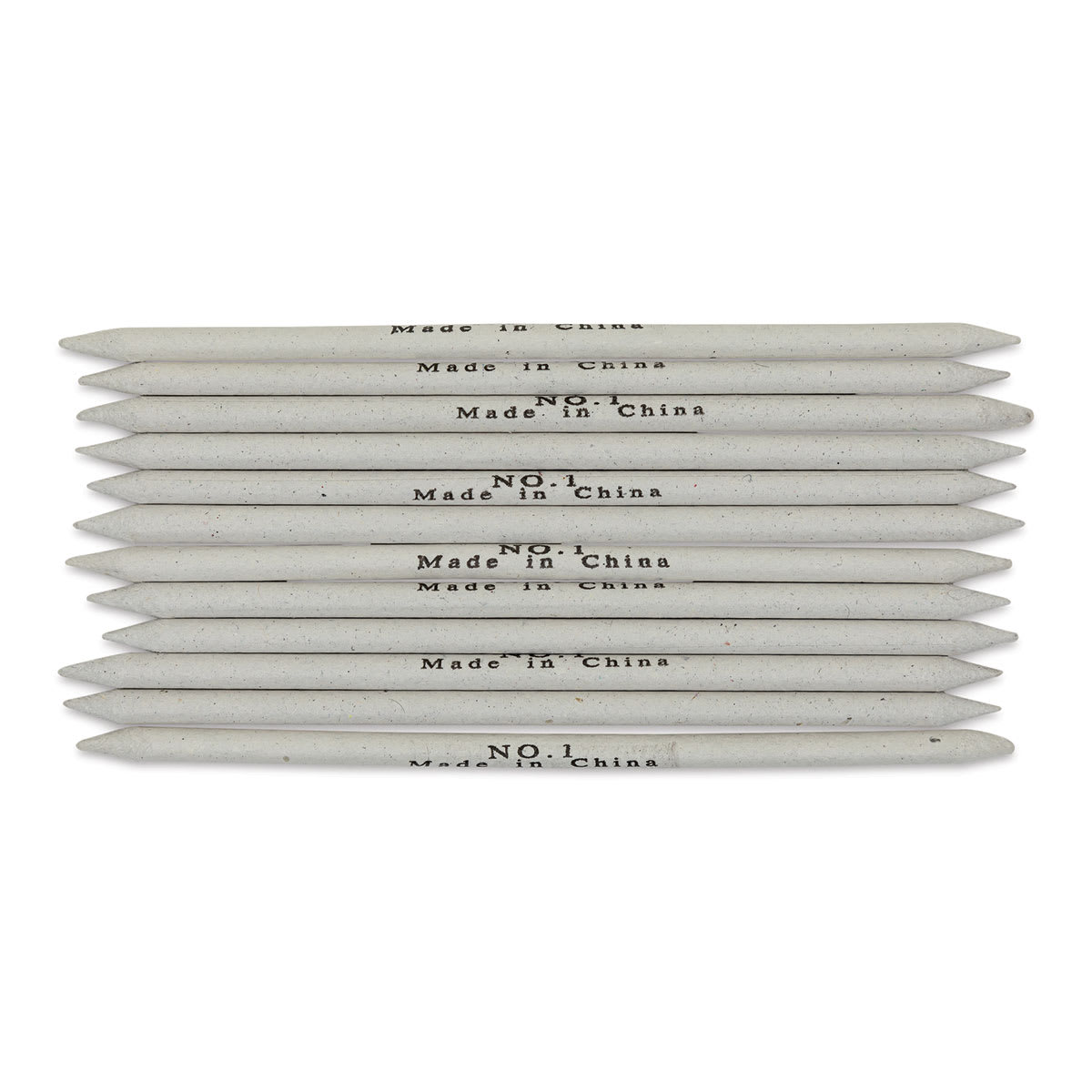 Gray Paper Stumps - 1/8" x 4-1/2", Pack of 12 spread out