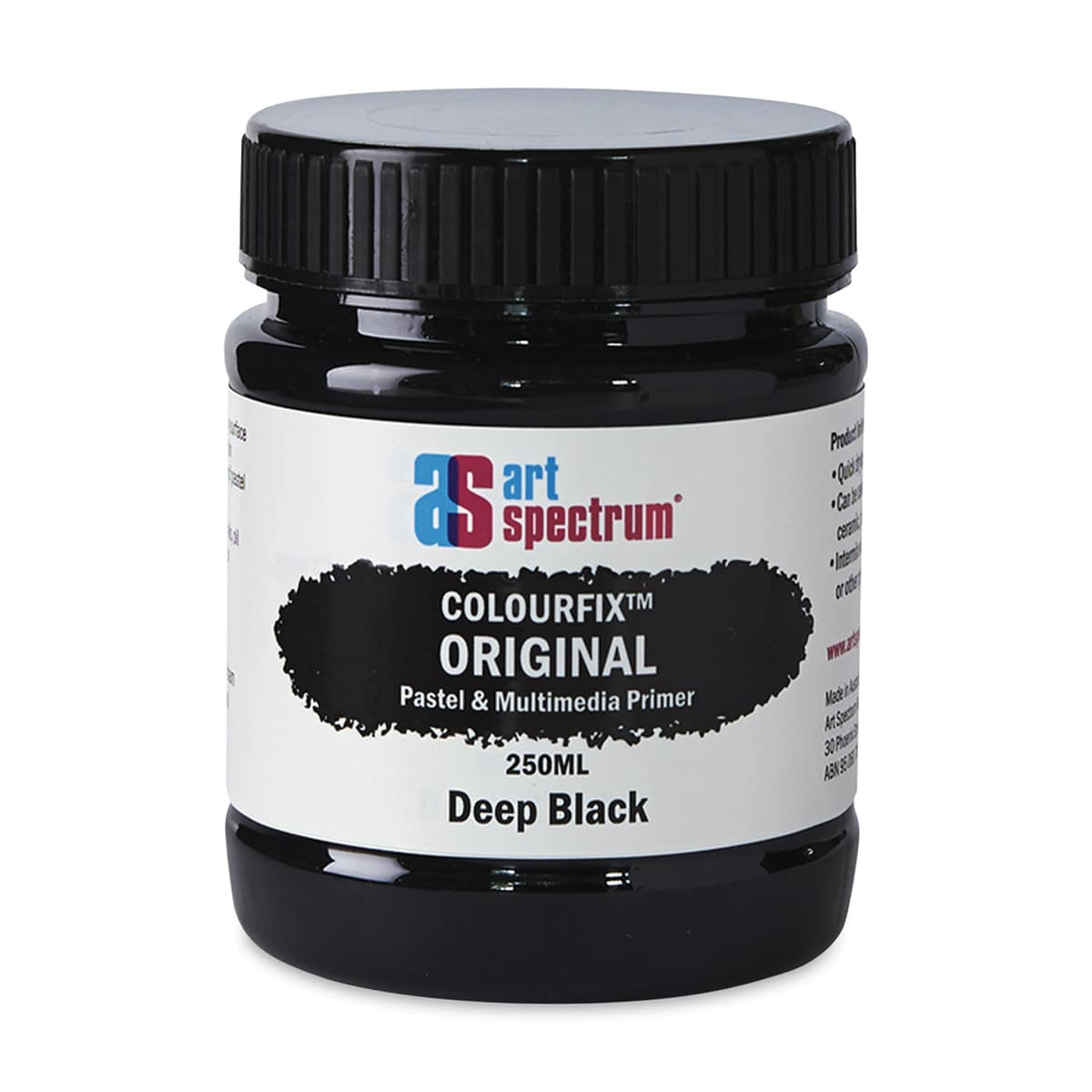 Art Spectrum Pastel Primer - 250 ml, Deep Black