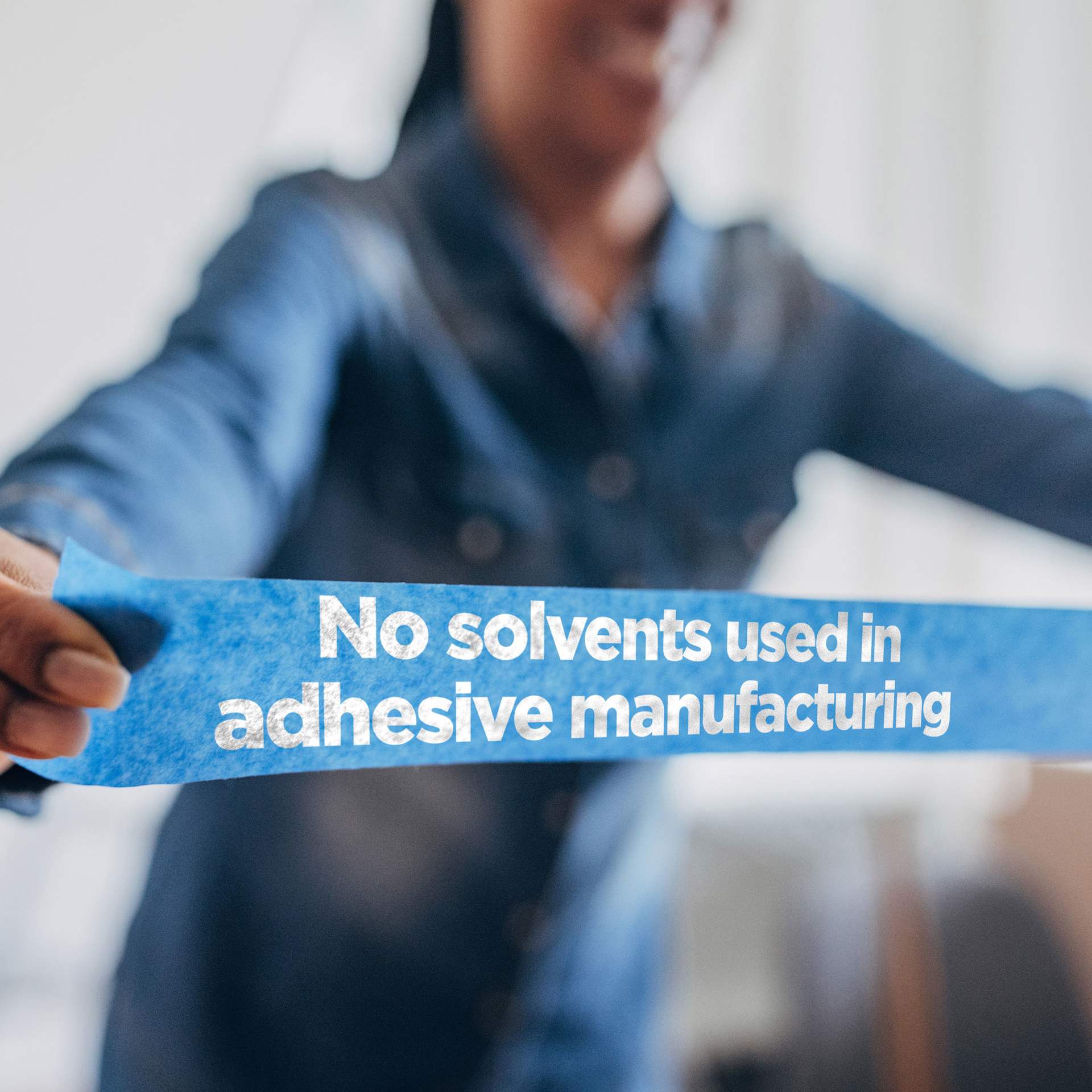 No solvents used in adhesive manufacturing