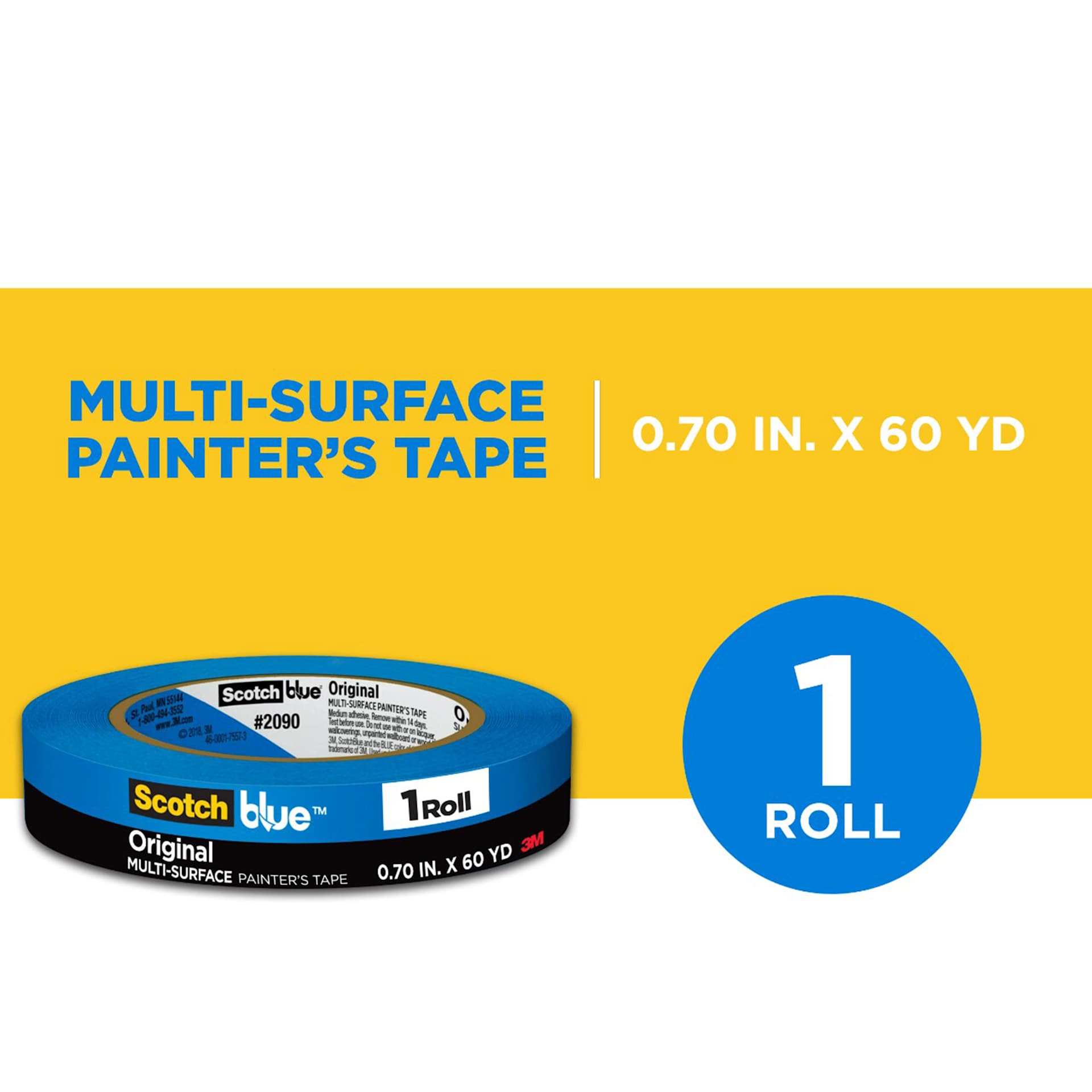 Multi-surface painter's tape.