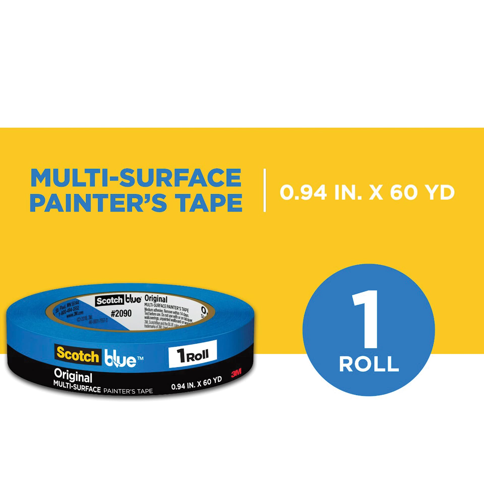 Multi-surface painter's tape.