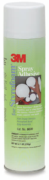 Spray Adhesive for Styrofoam