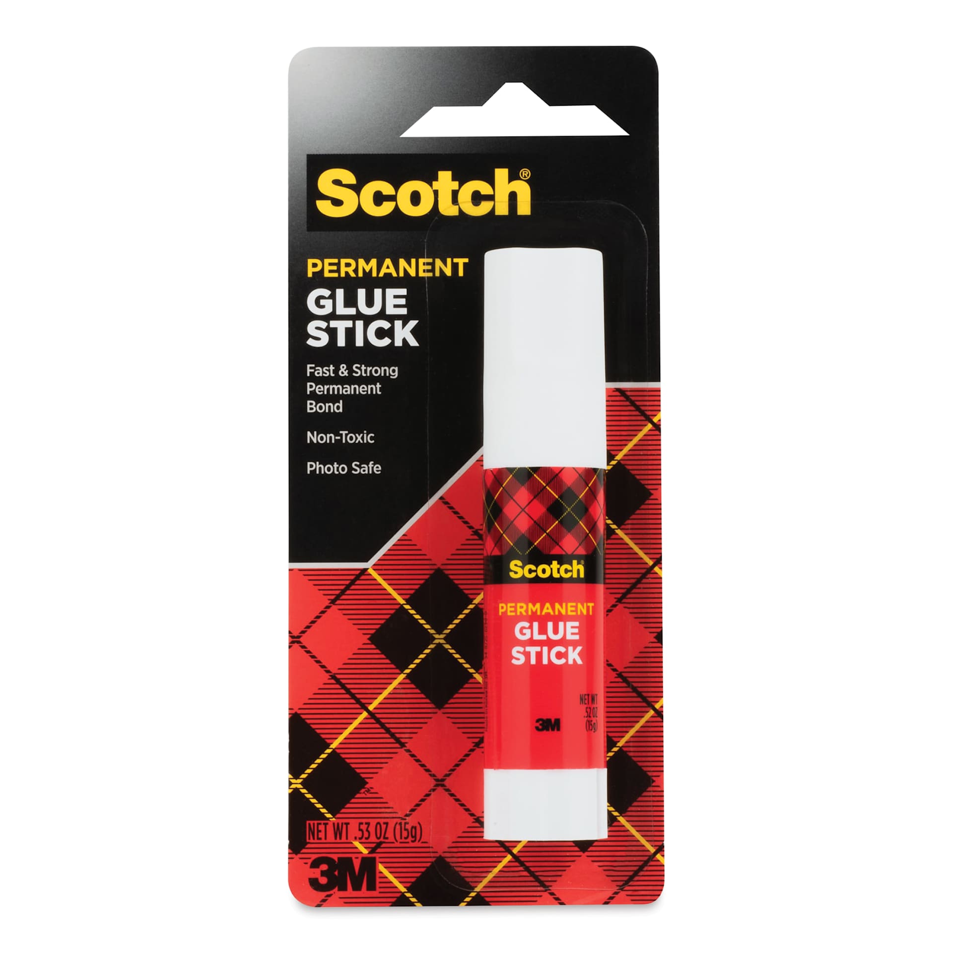 Scotch Permanent Glue Stick - .52 oz front of packaging