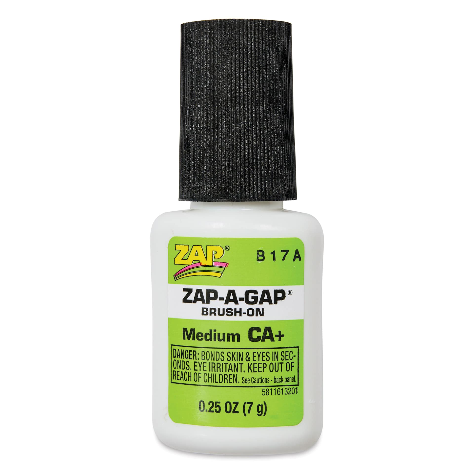 Zap-A-Gap CA+ Adhesive - Brush-On, 0.25 oz - front