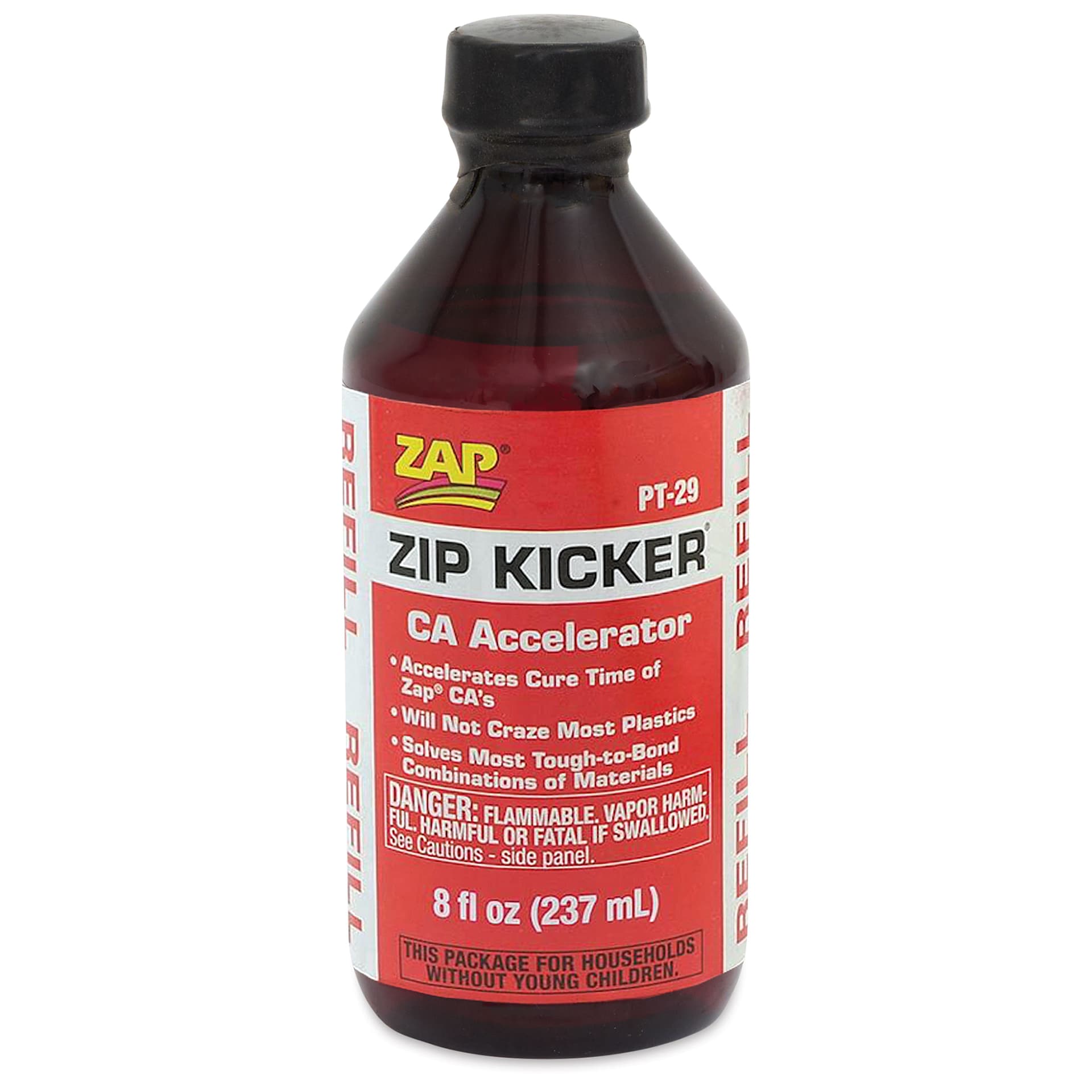 Zip Kicker CA Accelerator - Spray Bottle Refill, front
