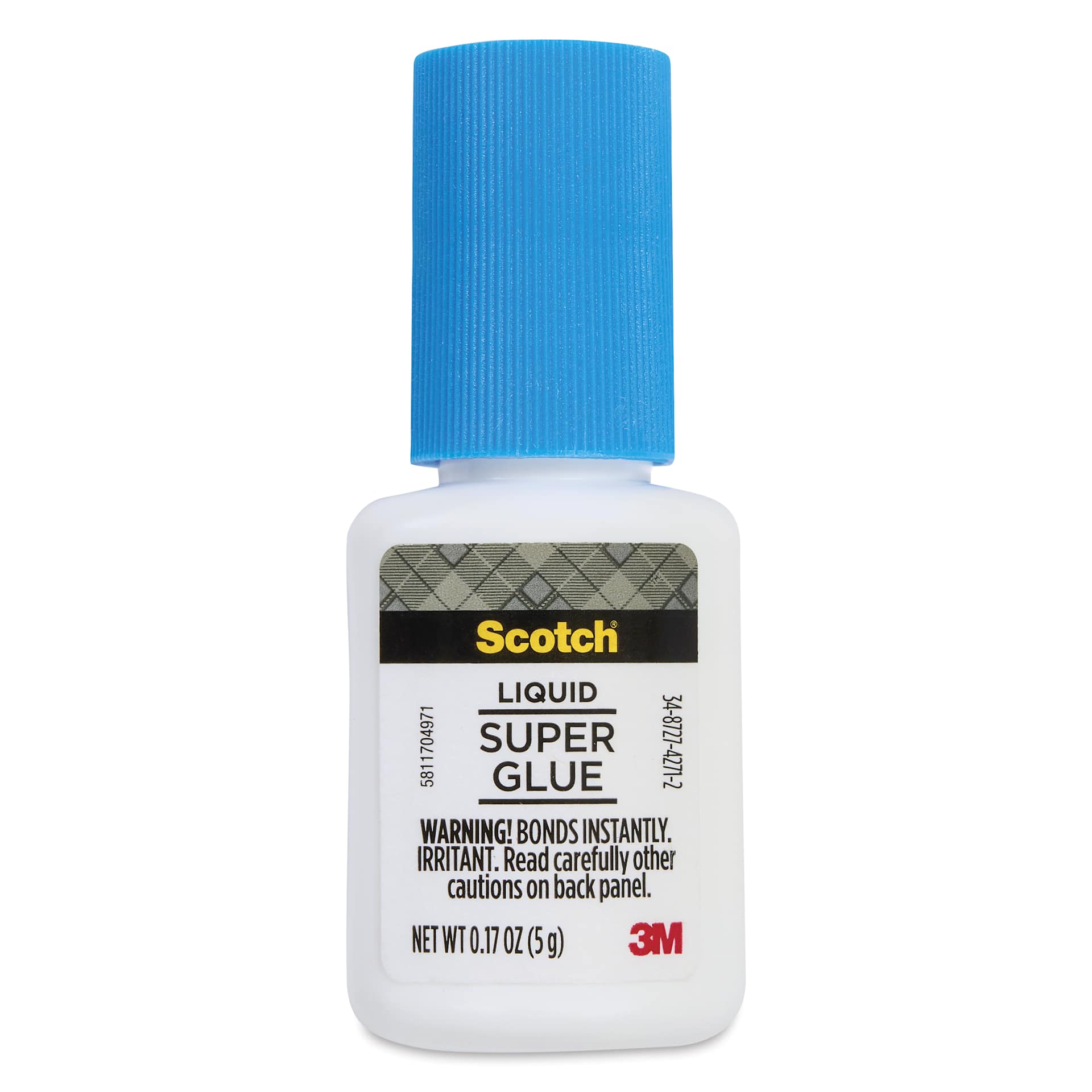 Scotch Super Glue - Brush Tip, 0.017 oz