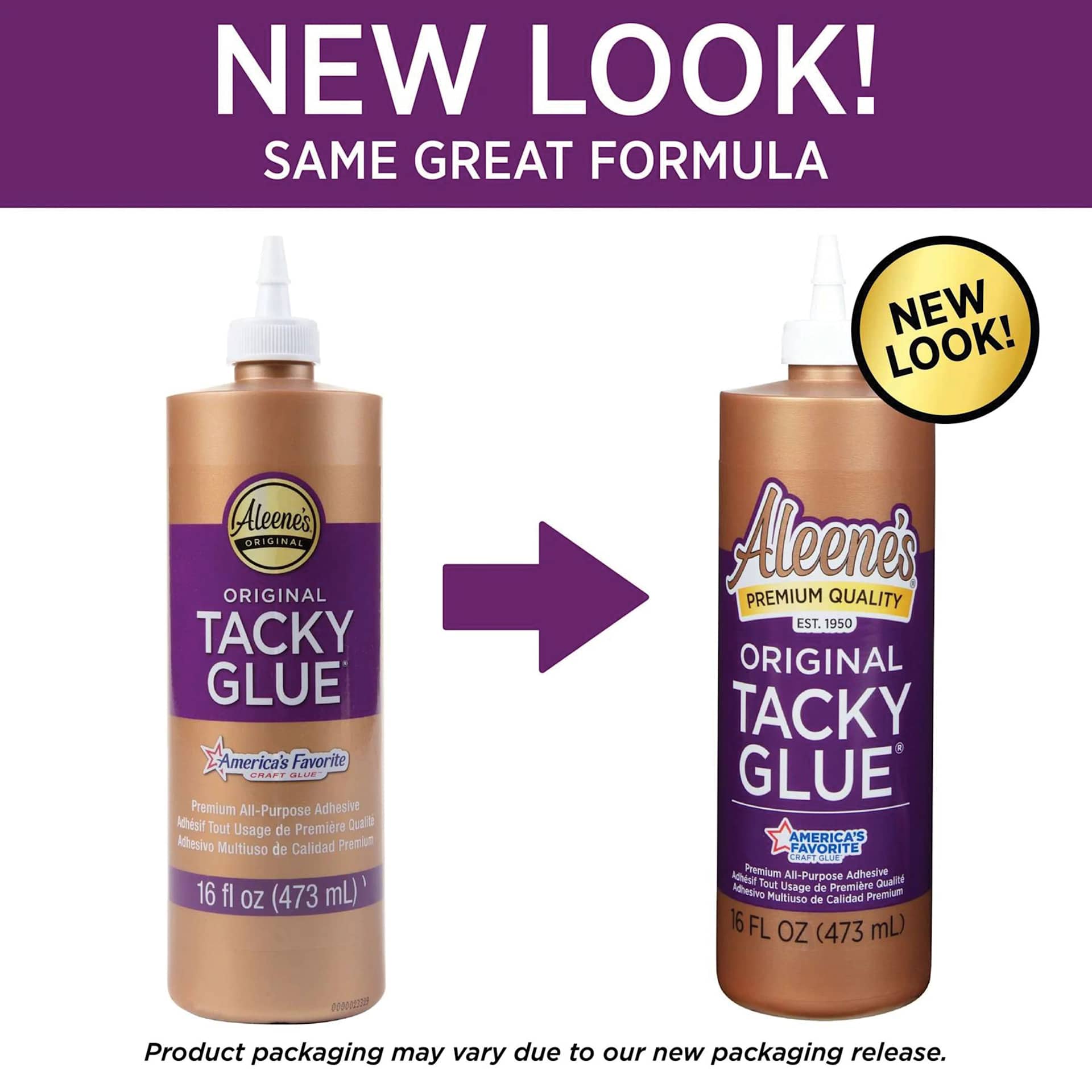 New look! Same great formula