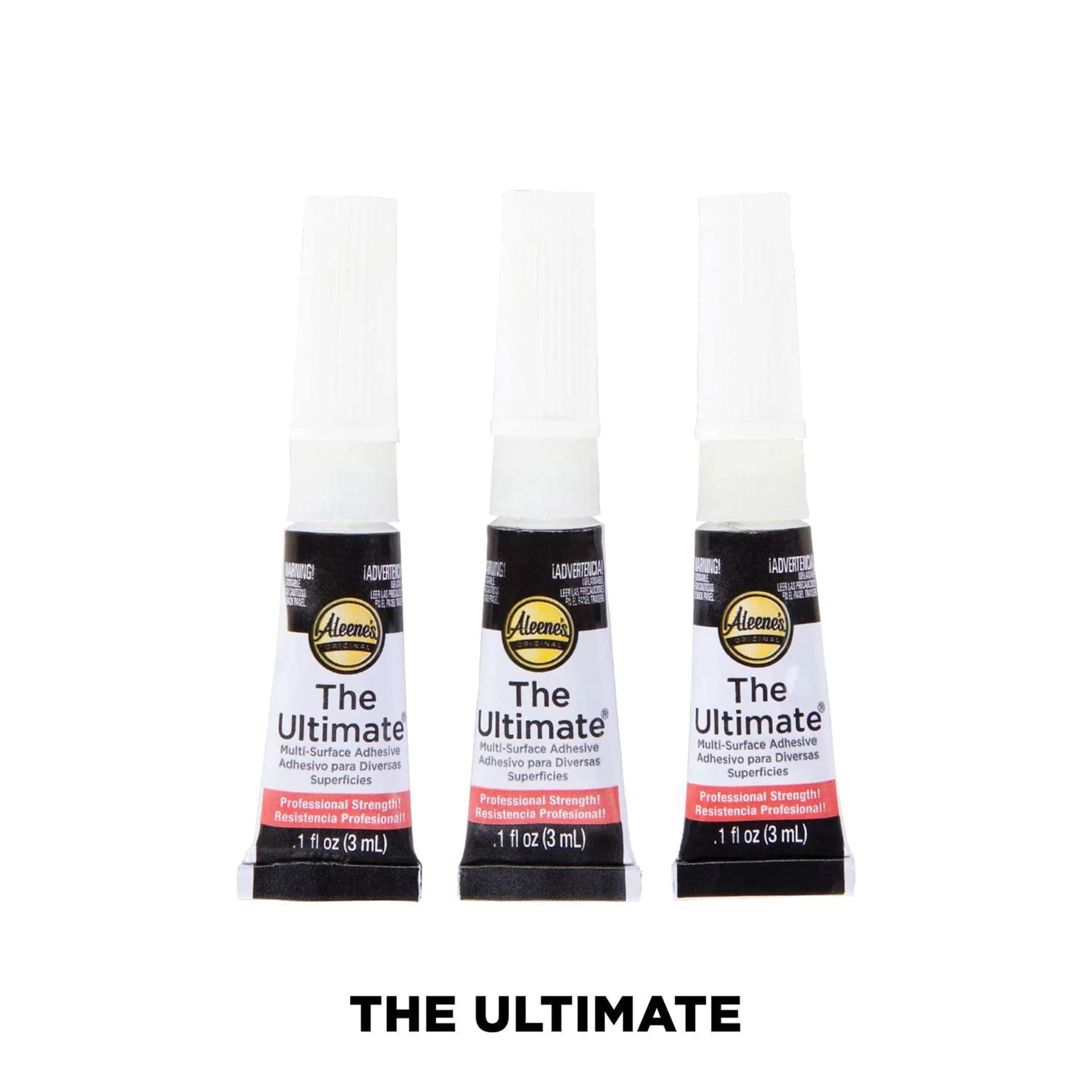 Aleene's The Ultimate Multi-Surface Adhesive - Pkg of 3 contents