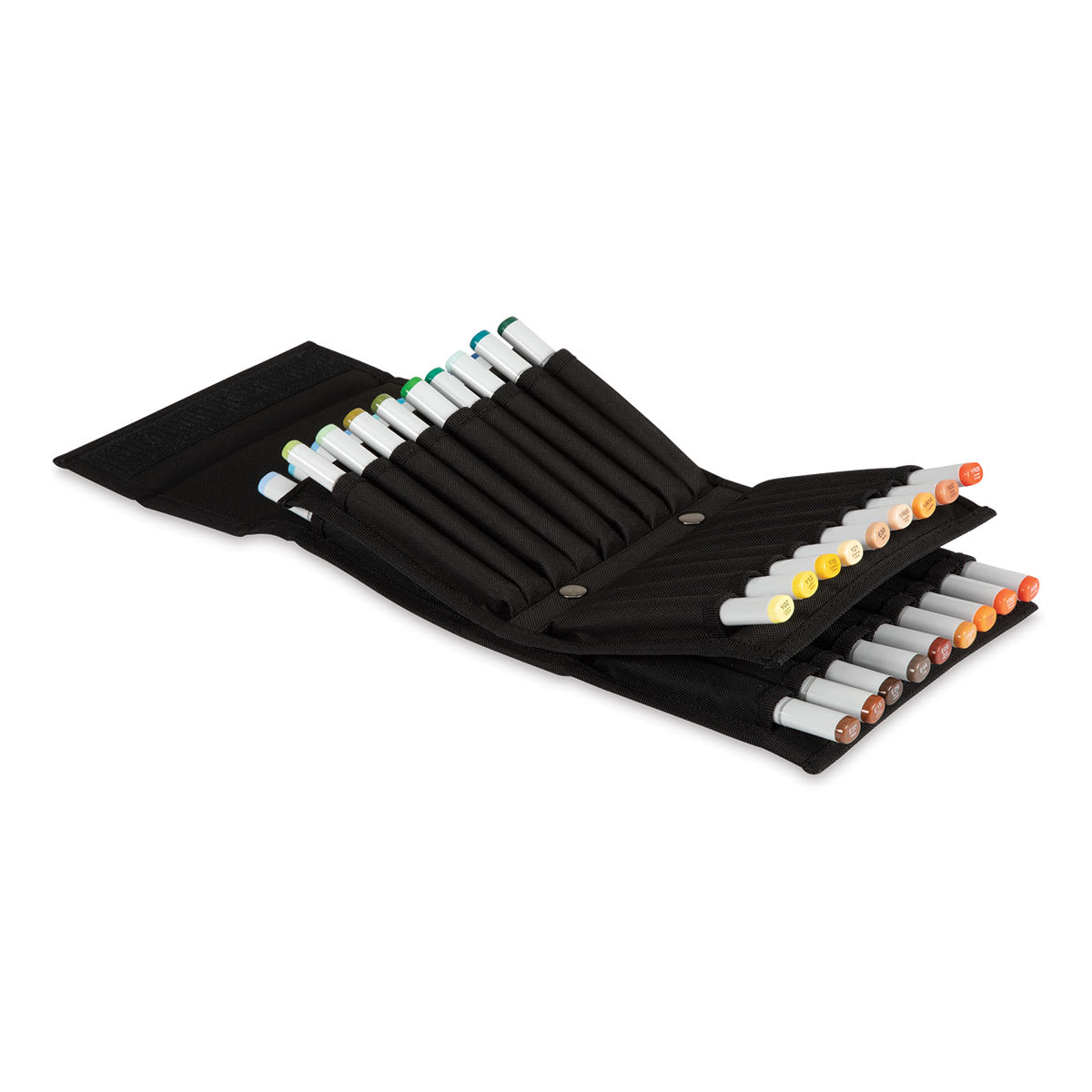 Copic Empty Marker Wallet - Holds 36 Markers laying flat with markers (not included)