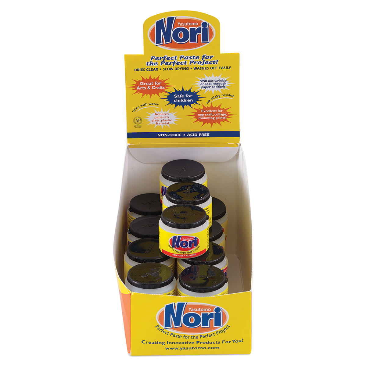 Yasutomo Nori Paste -  Partially filled Class Pack of 20 1.84 oz jars shown