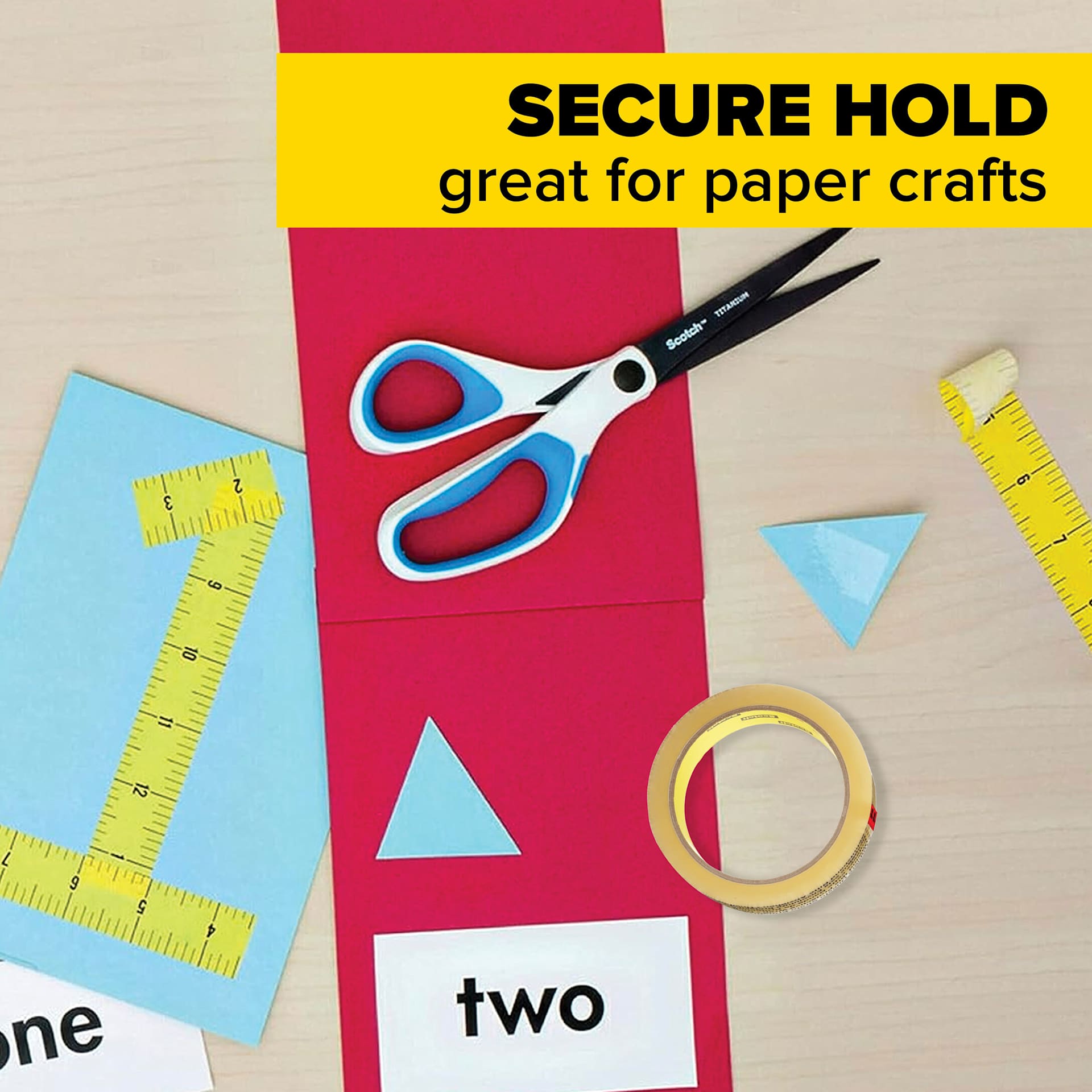 Secure Hold: great for paper crafts
