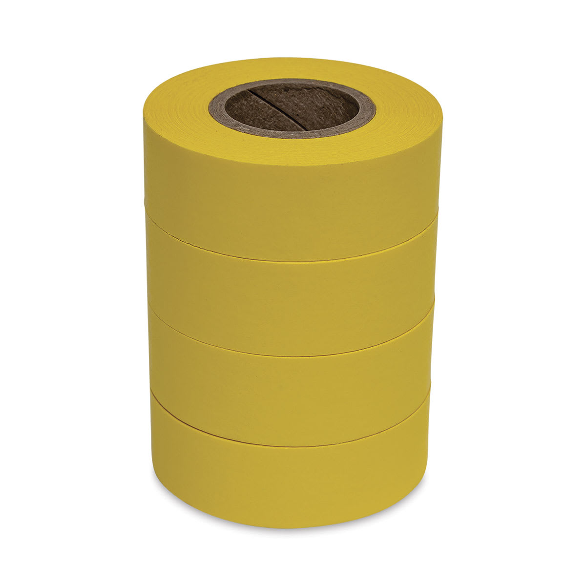 Col-R-Tone System Masking Tape Class Pack - 3/4" x 500", Yellow, Pkg of 4 rolls stacked