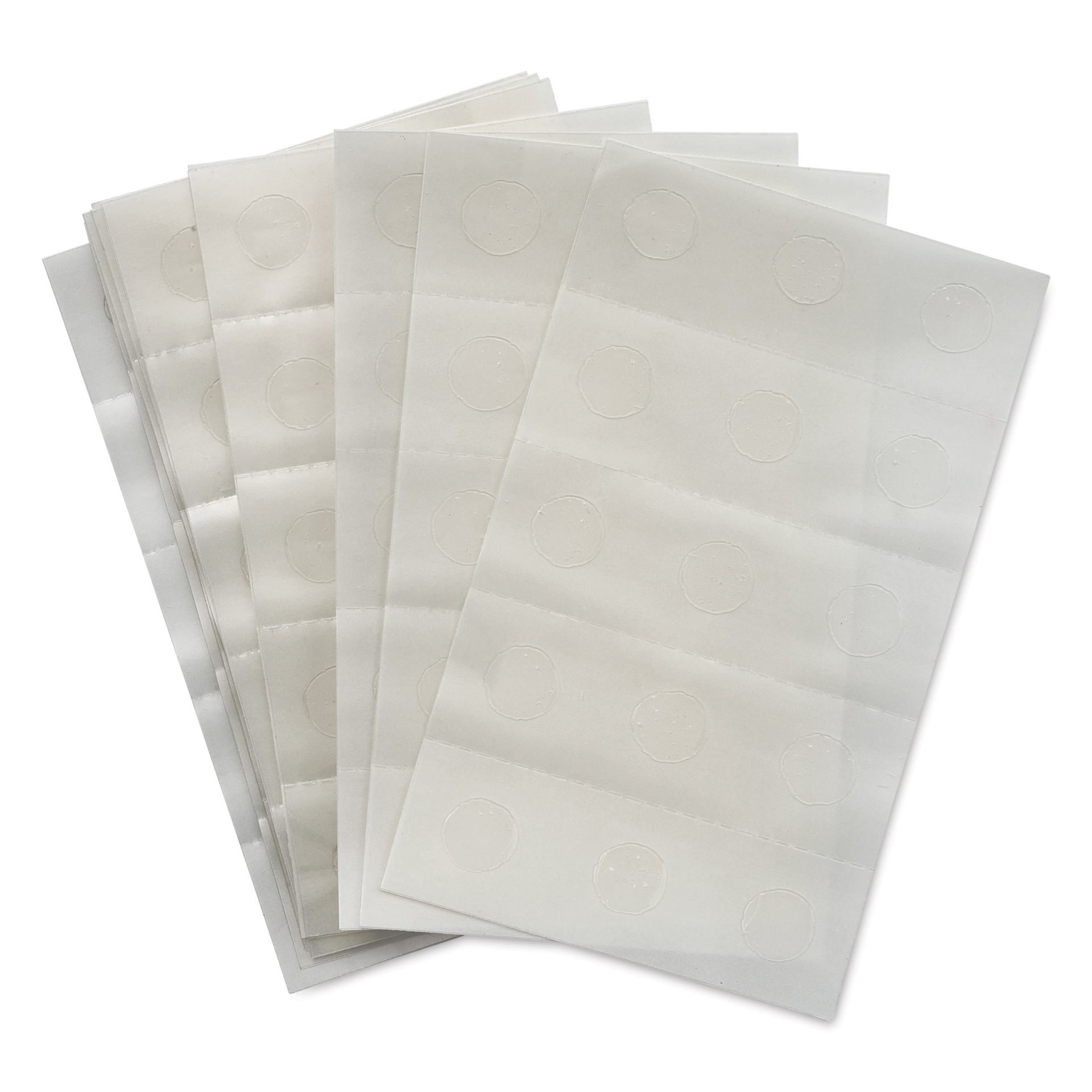 Gorilla Permanent Adhesive Dots - Pkg of 150, 1/2" - contents