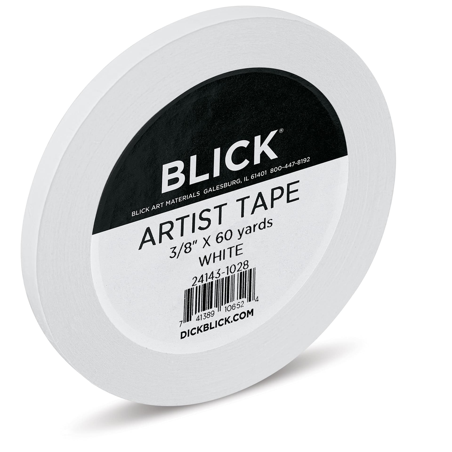 Blick Artist Tape - White, 3/8" x 60 yds