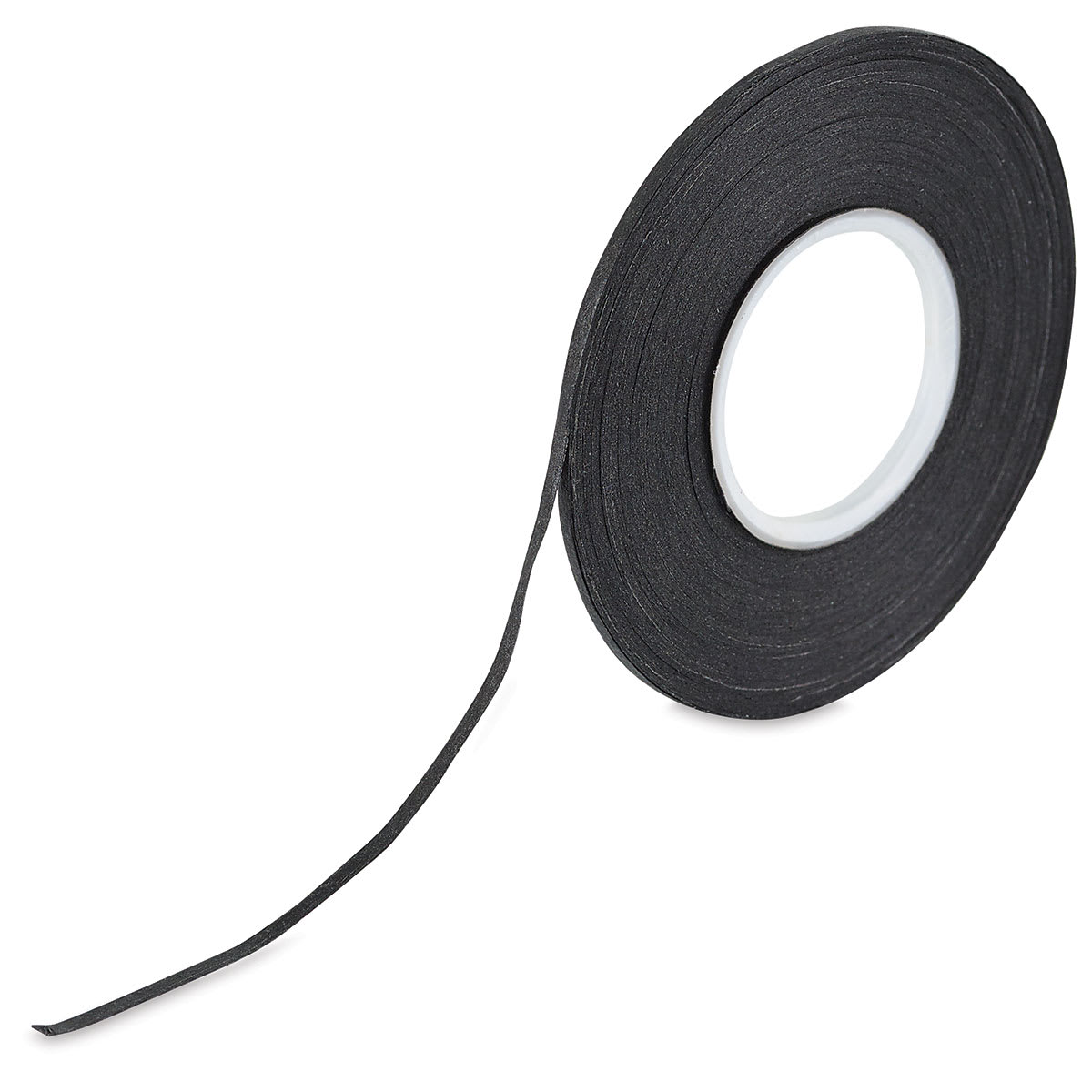 Blick Chart Tape - Upright roll of 1/16" black tape slightly unrolled