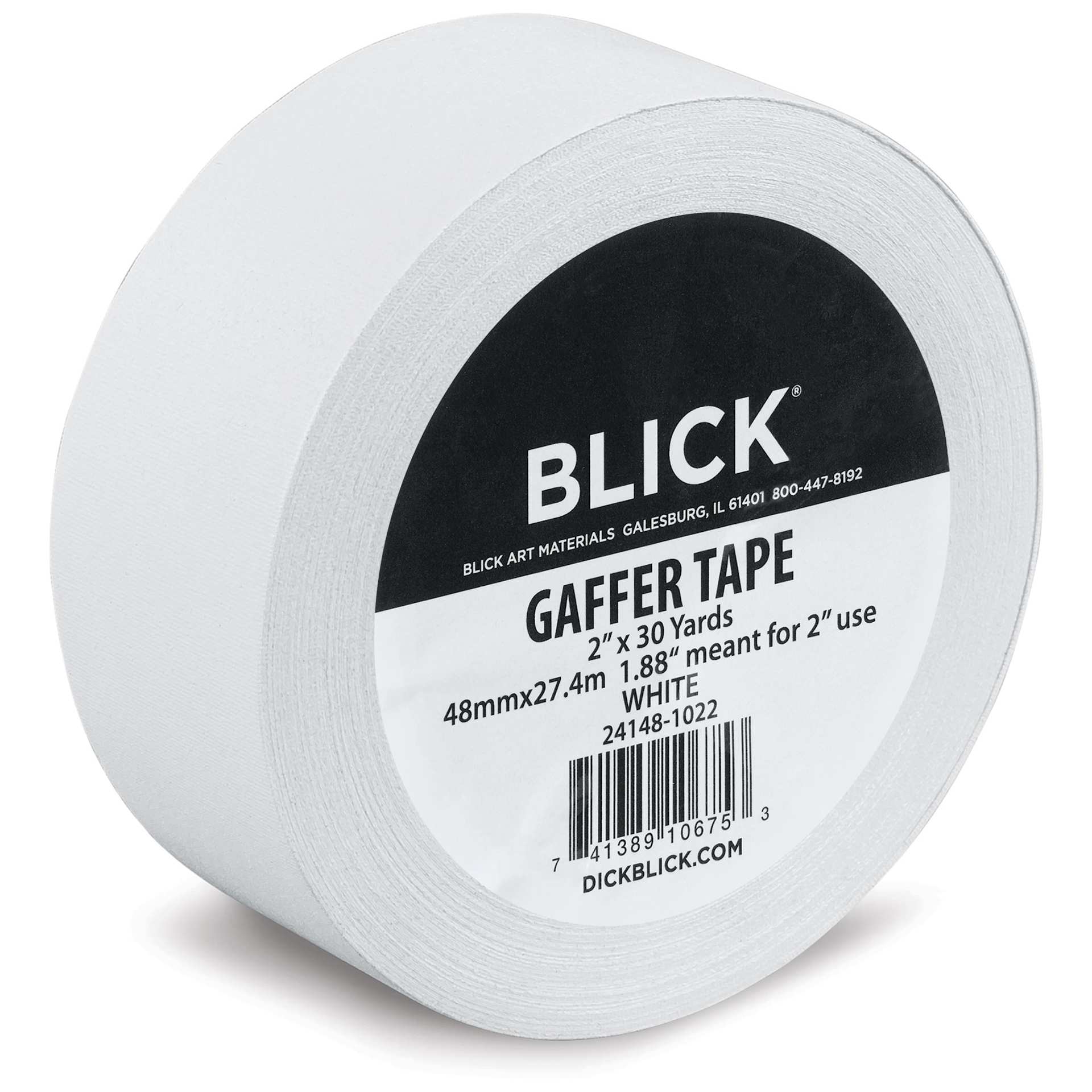 Blick Gaffers Tape - 2" x 30 yds, White