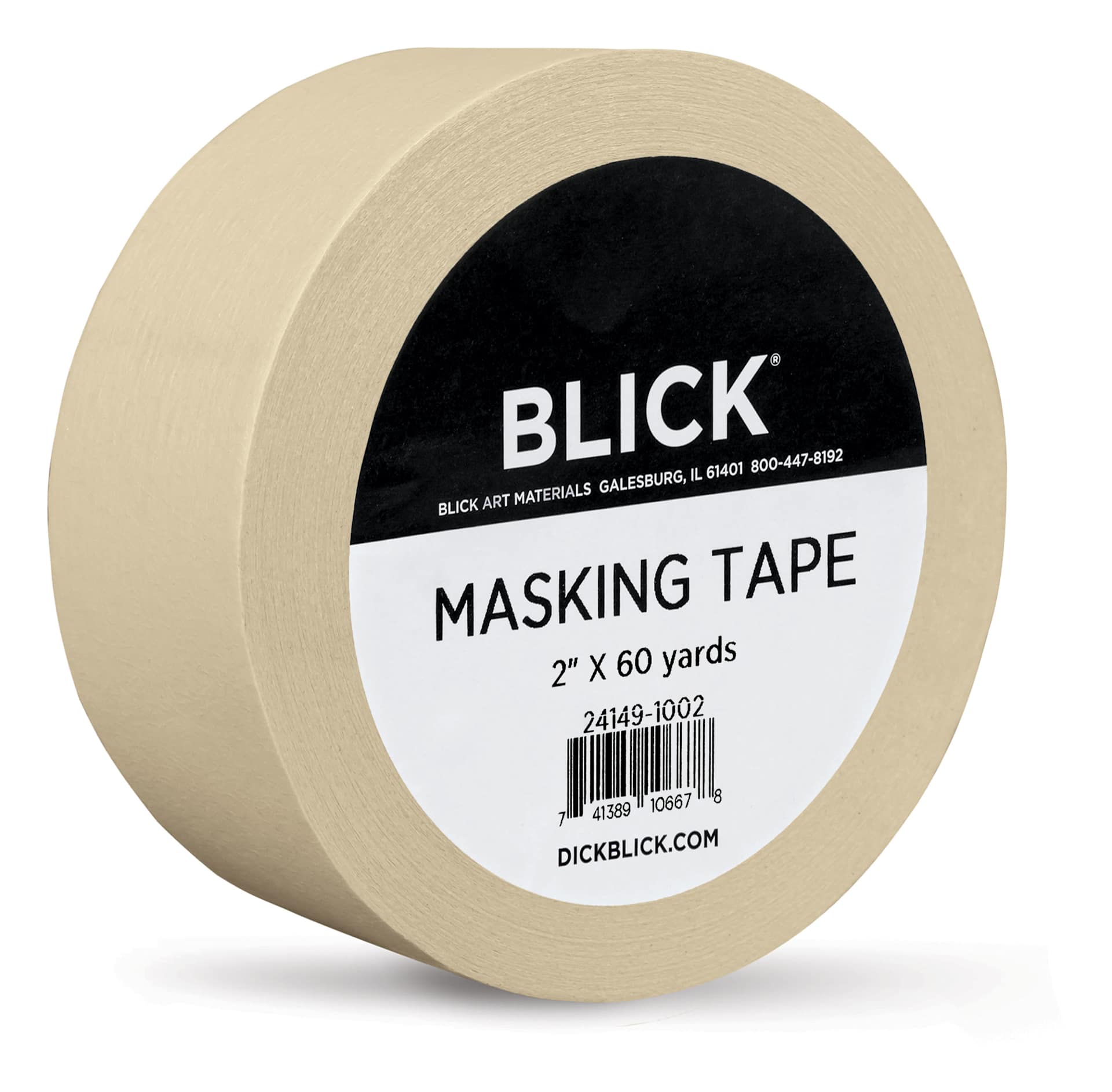 Blick General Purpose Masking Tape - Natural, 2" x 60 yds - angled