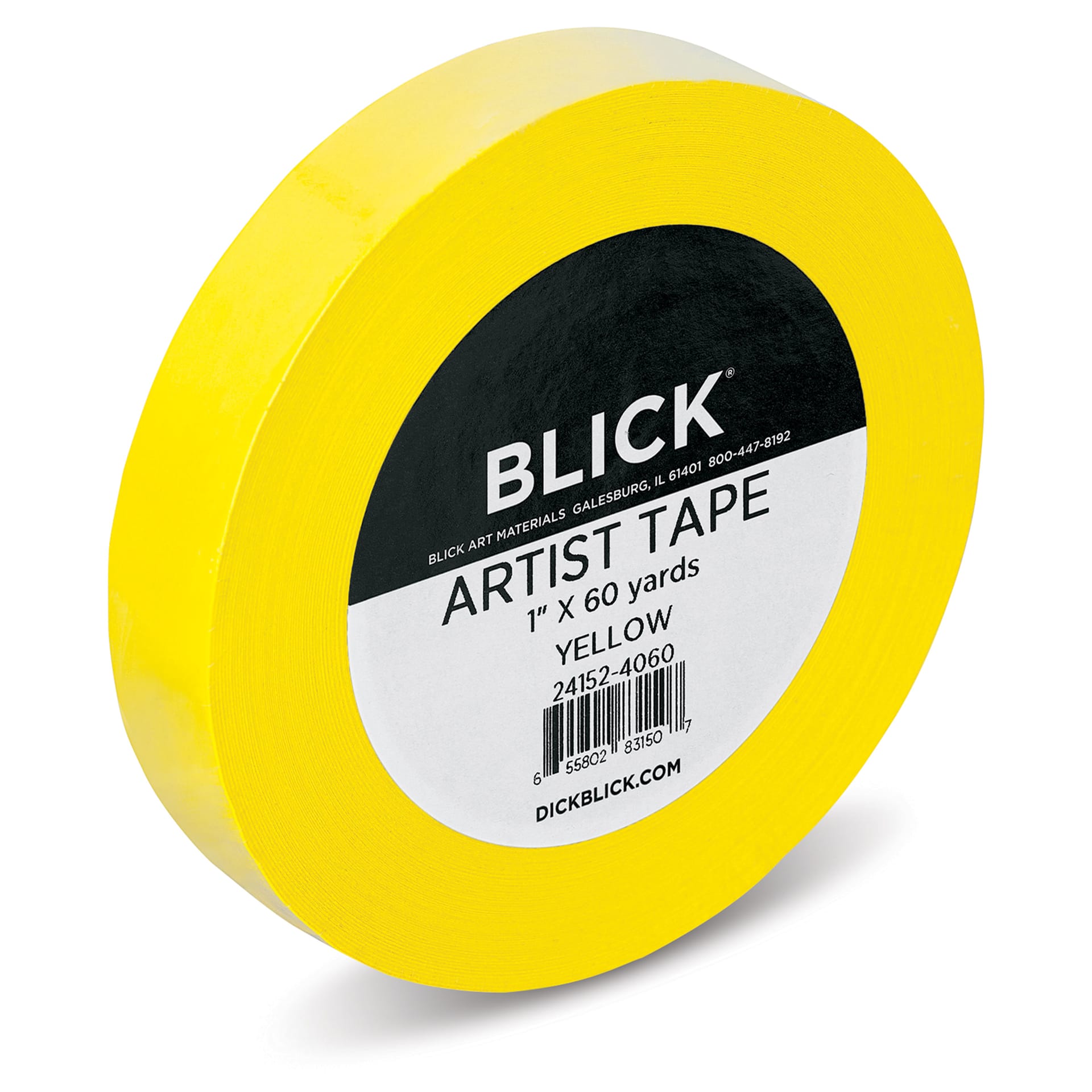 Blick Artist Tape - Yellow, 1" x 60 yds