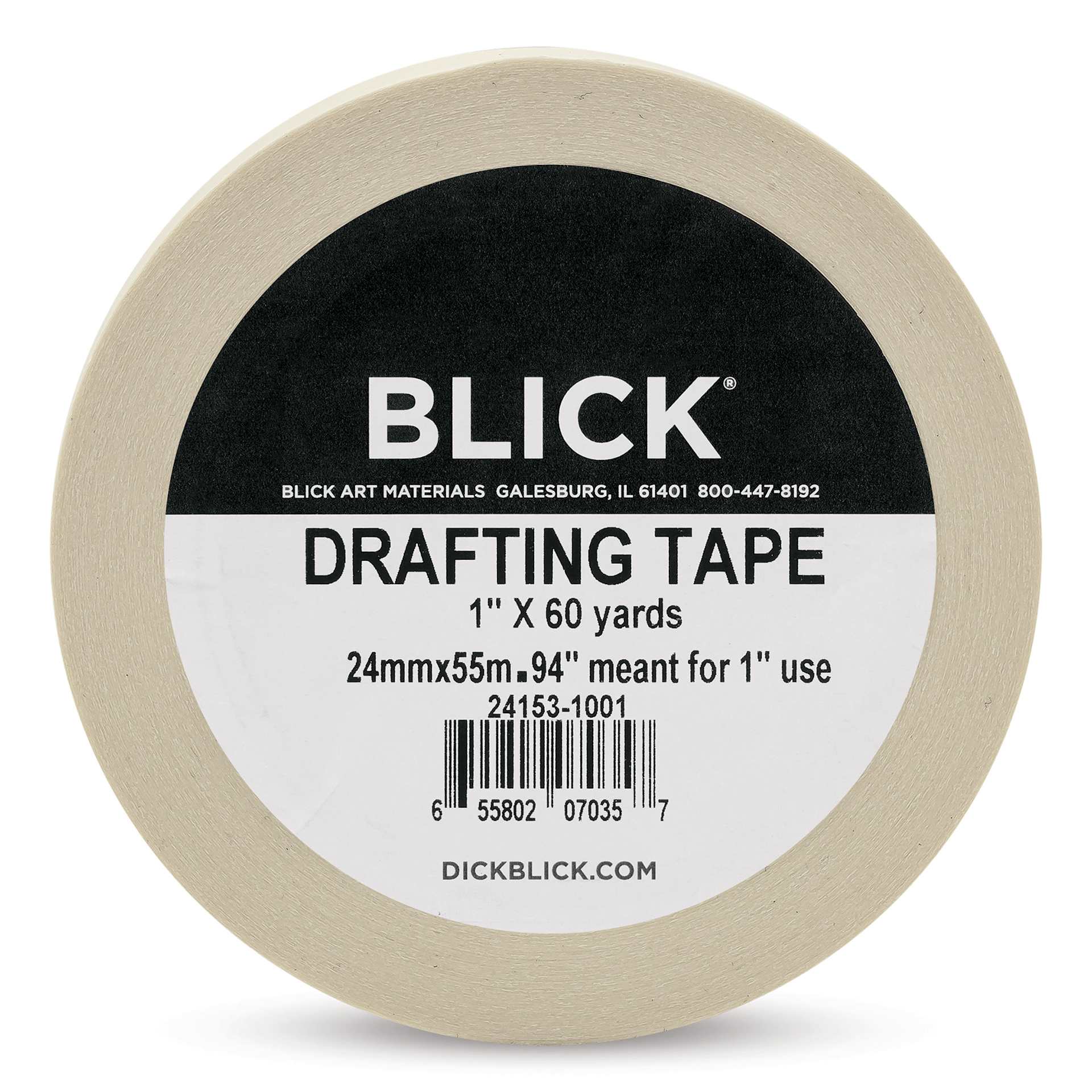 Blick Drafting Tape - 1" x 60 yds (Front of roll)