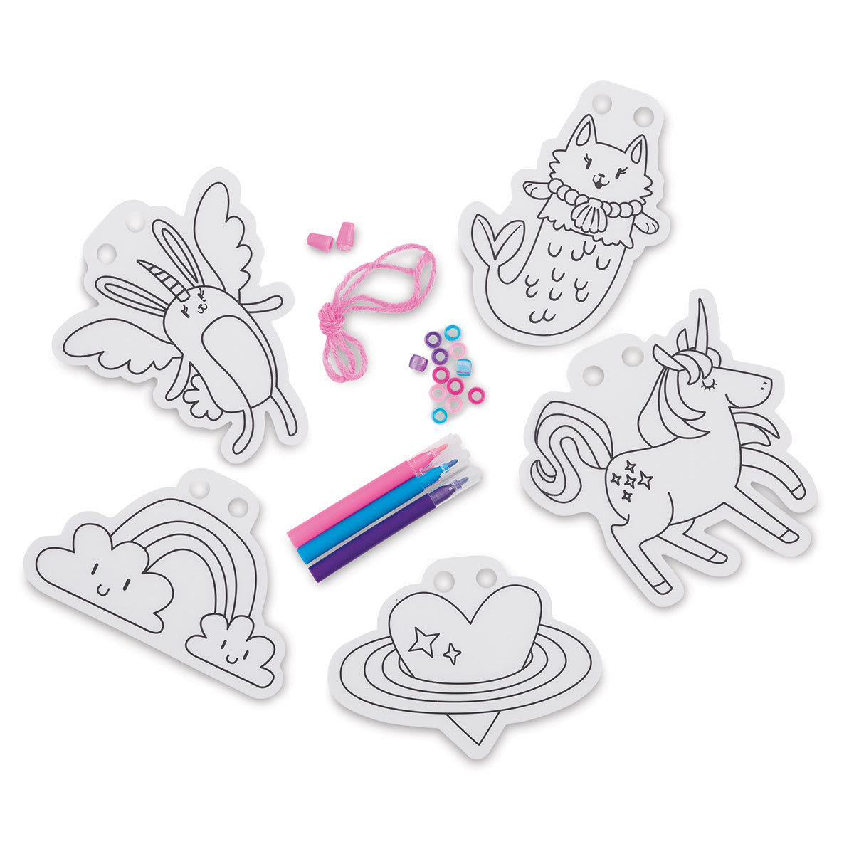Foamies Necklace Shrink Art Kit