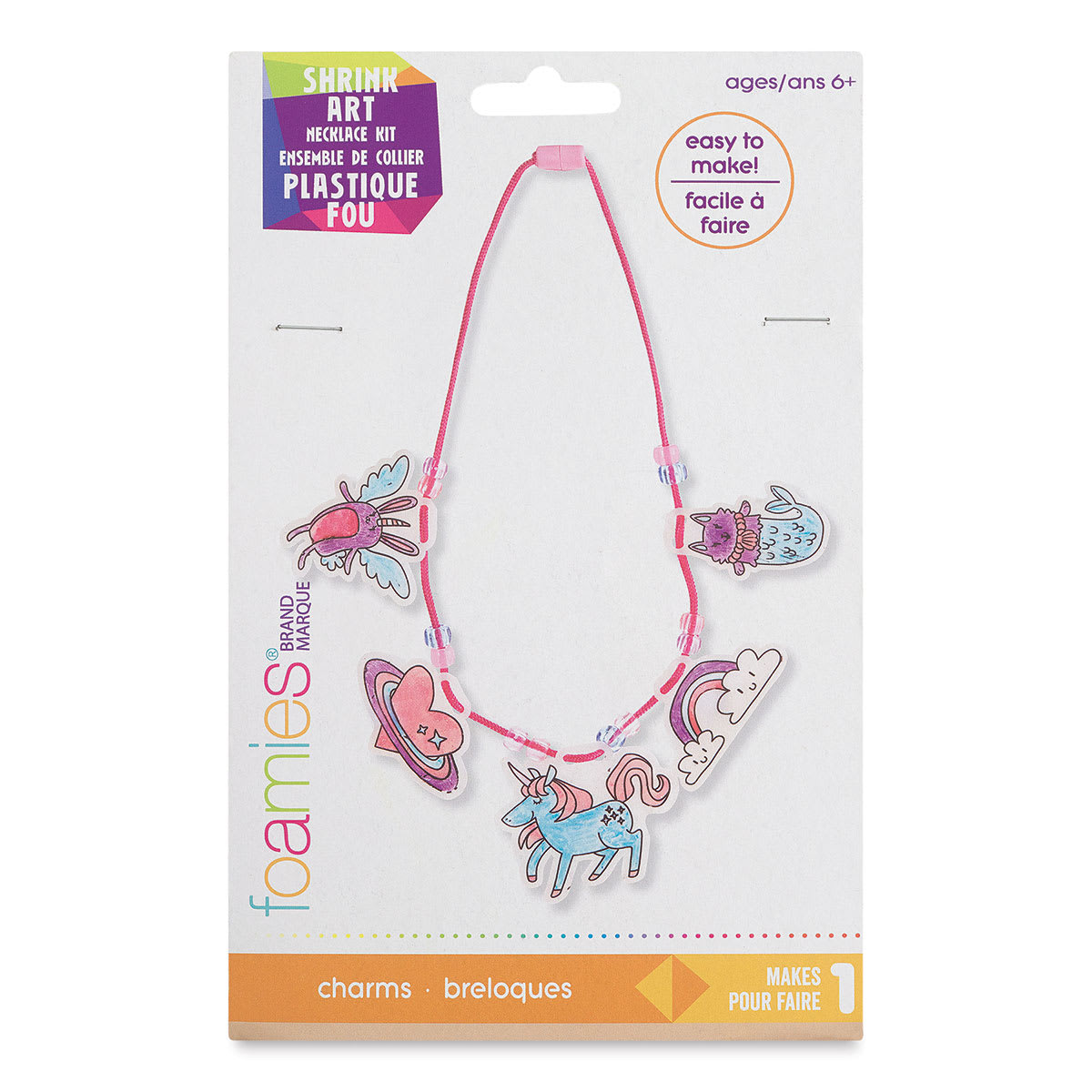 Foamies Necklace Shrink Art Kit