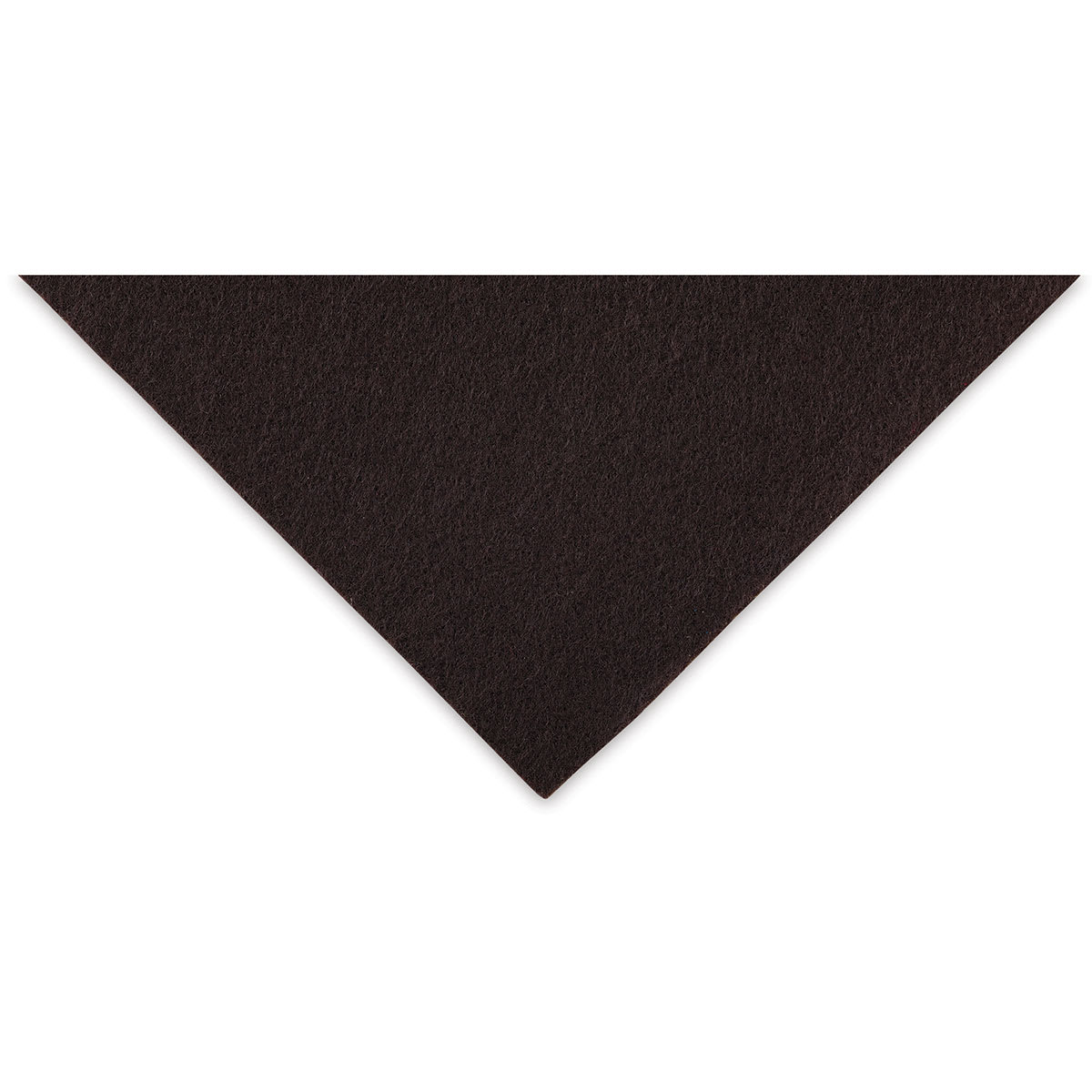 Peel & Stick Felt - Corner of Cocoa Brown 9" x 12" Felt Sheet