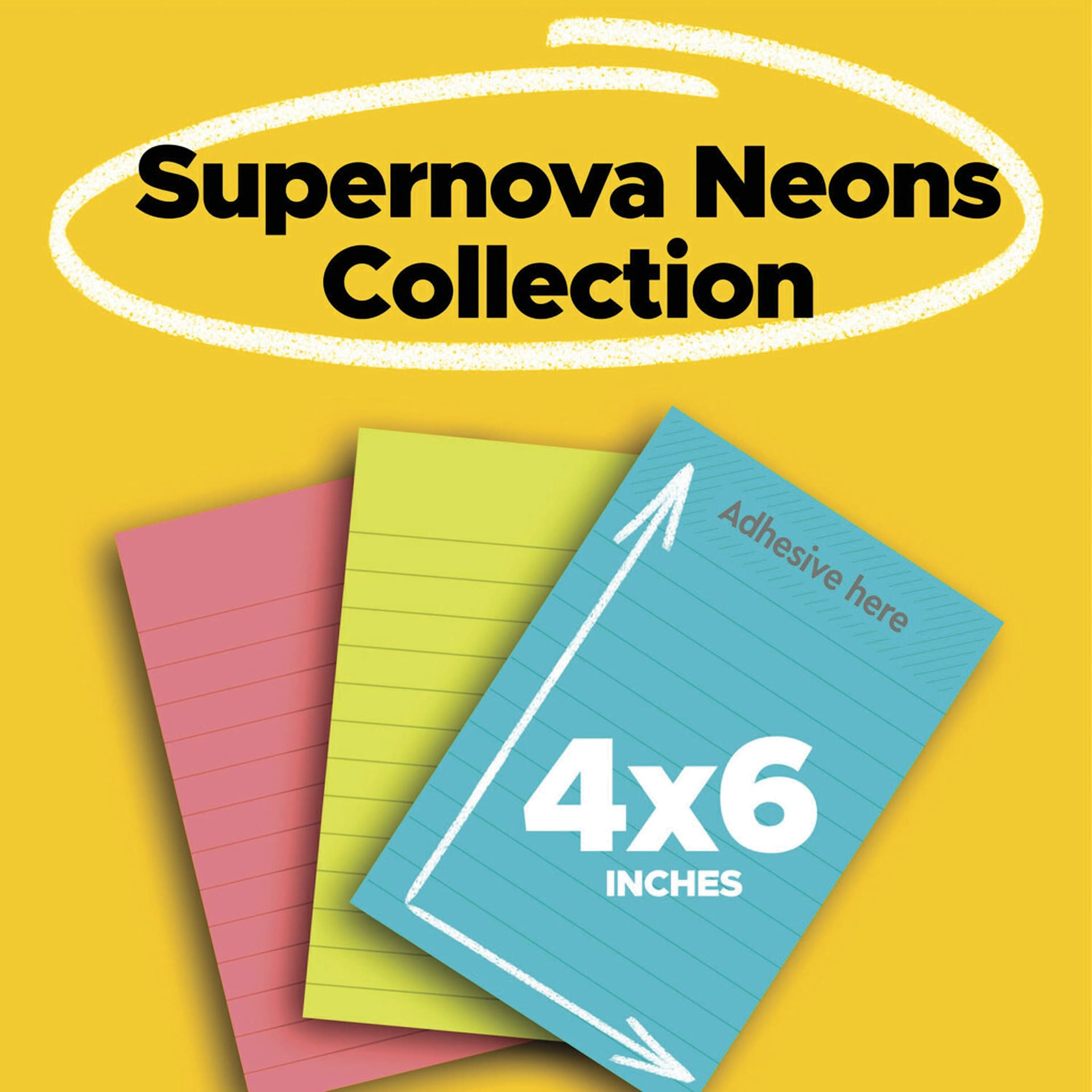 Supernova Neons Collection, 4" x 6"