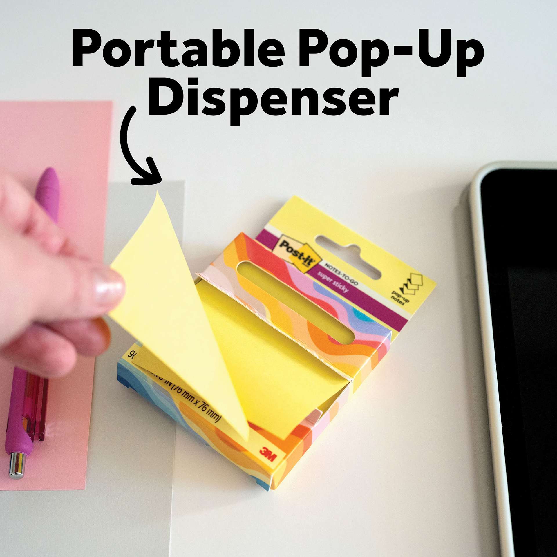 Portable Pop-Up-Dispenser