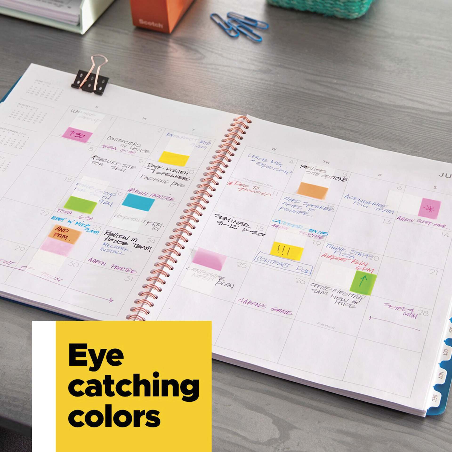 Eye catching colors