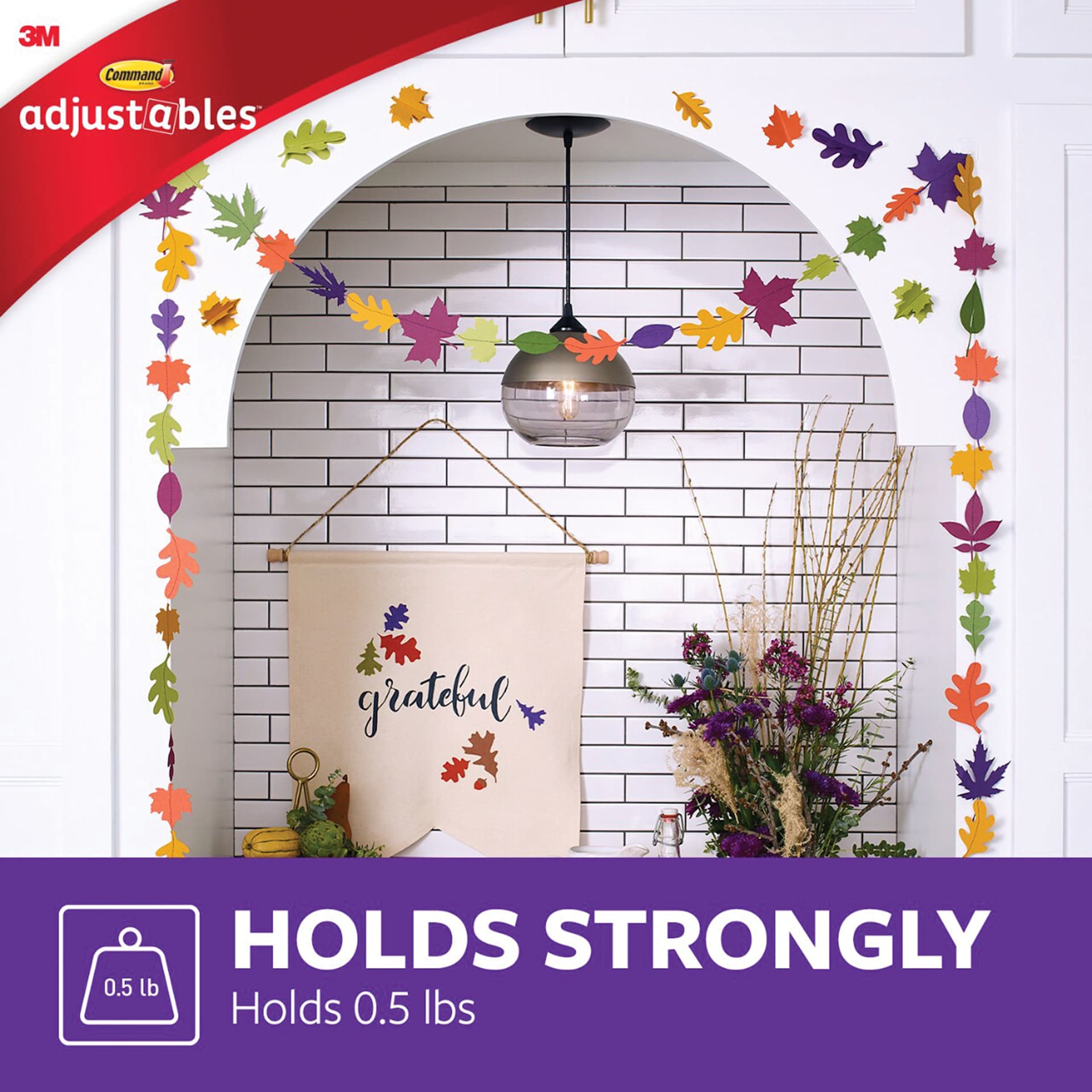 Holds Strongly, Holds 0.5 lbs