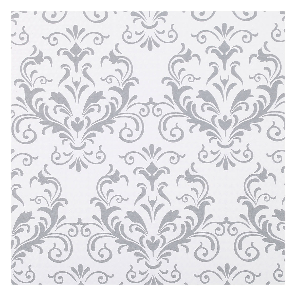 Duck EasyLiner Adhesive Laminate - Gray Damask, 20" x 15 ft - close-up