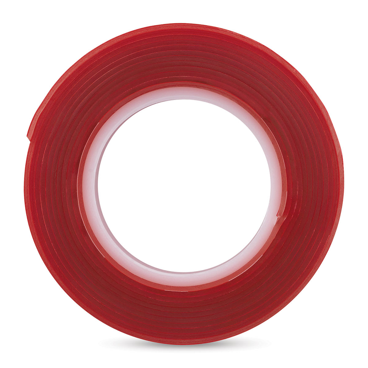 Supertite Double-Sided Extra Strong Clear Mounting Tape, 3/4" x 78-7/10", Roll, Side Profile