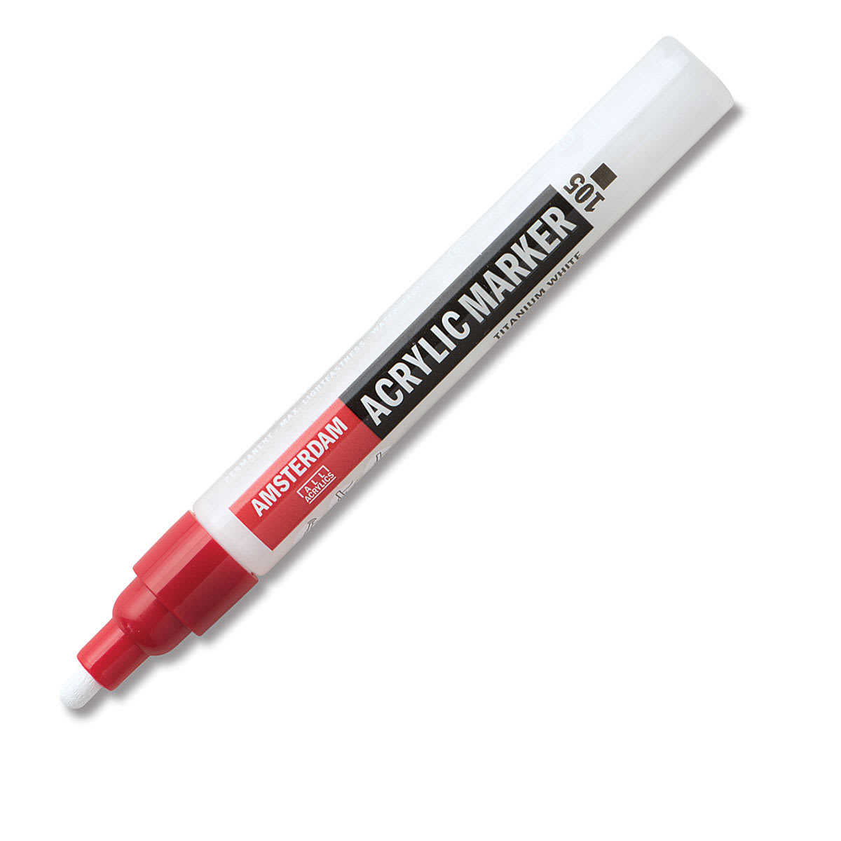 Amsterdam Acrylic Marker - Titanium White, 4 mm