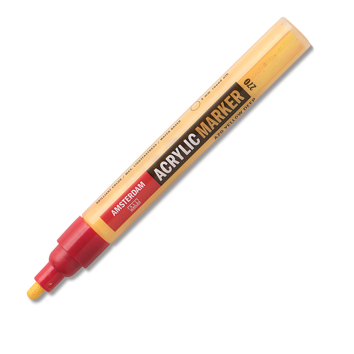 Amsterdam Acrylic Marker - Azo Yellow Deep, 4 mm