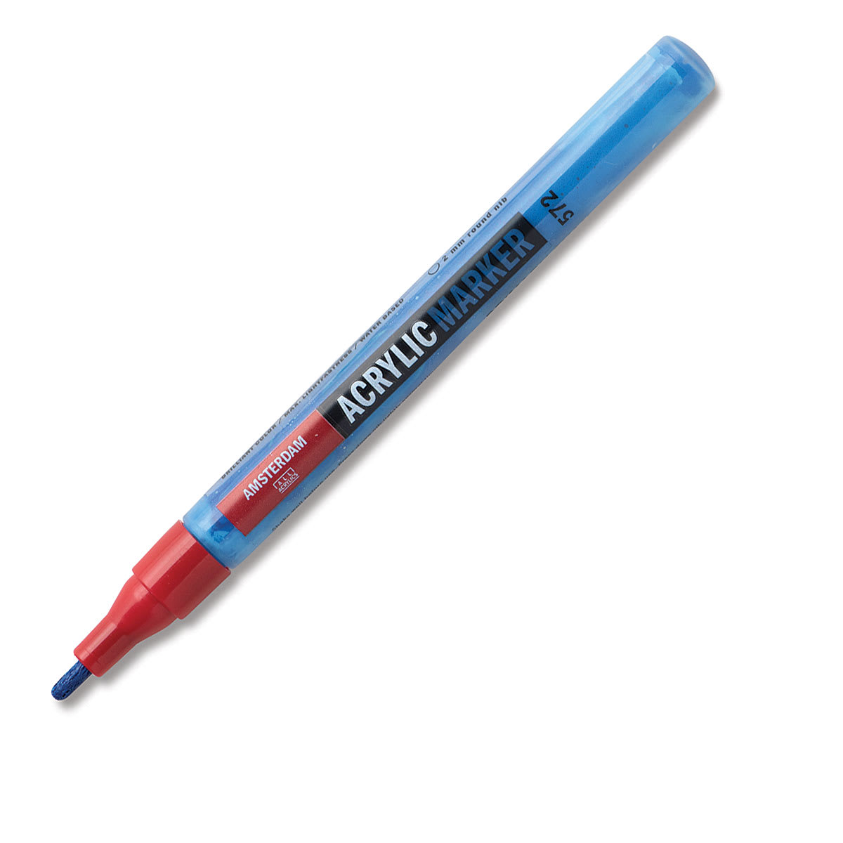 Amsterdam Acrylic Marker - Primary Cyan, 2 mm