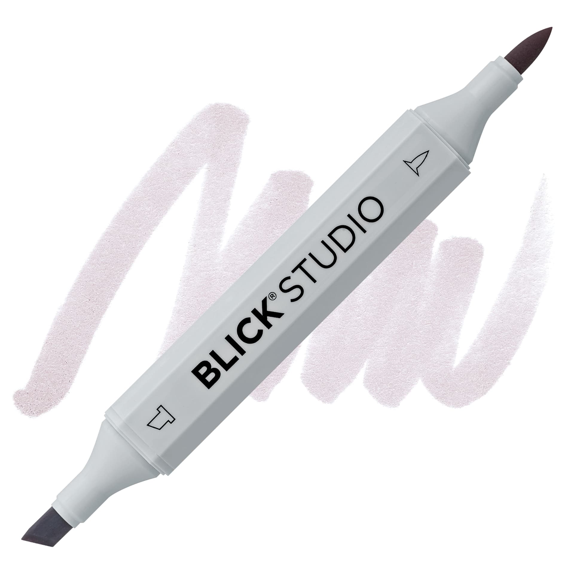 Blick Studio Brush Marker - Warm Gray 30% marker and swatch