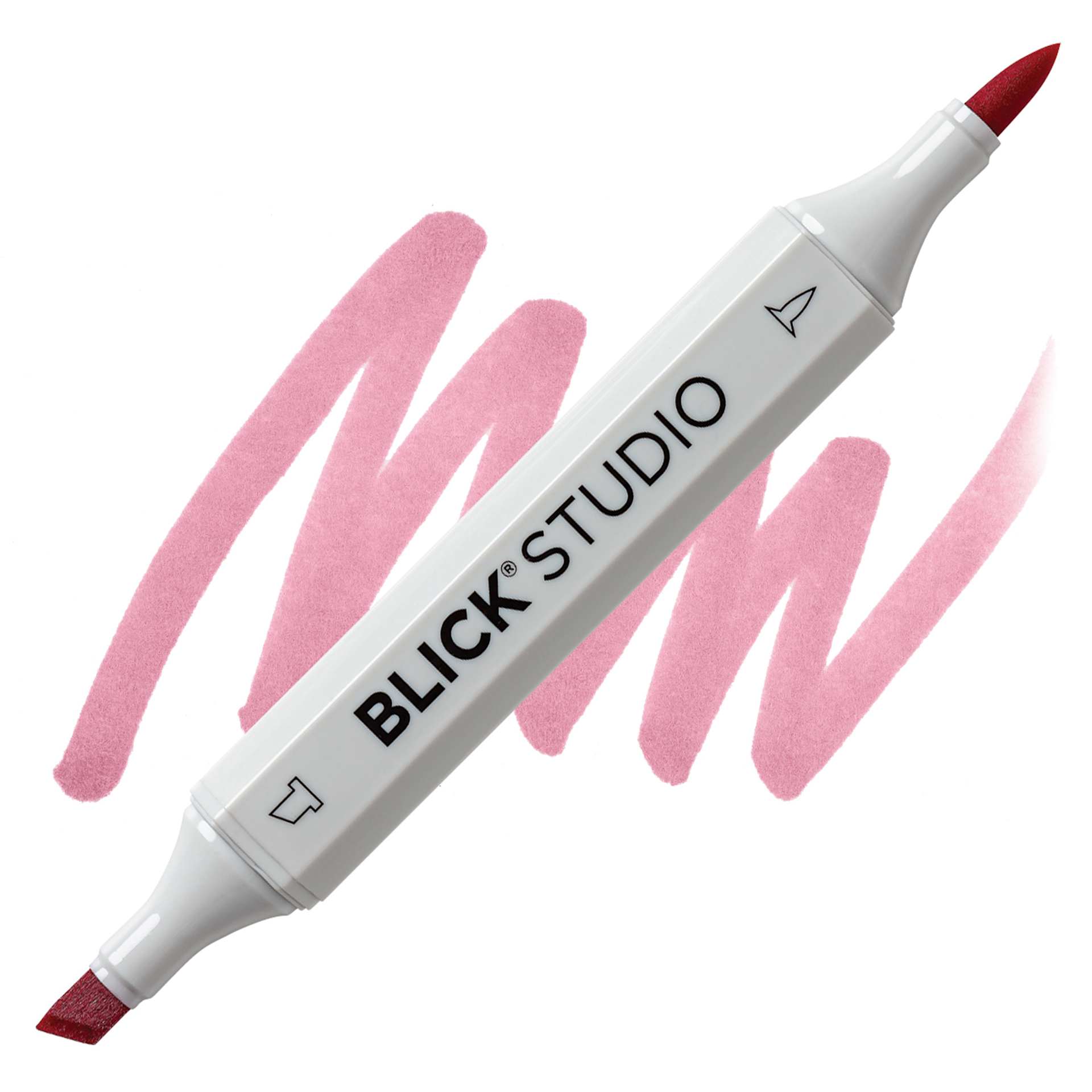 Blick Studio Brush Marker - Orchid Pink marker and swatch
