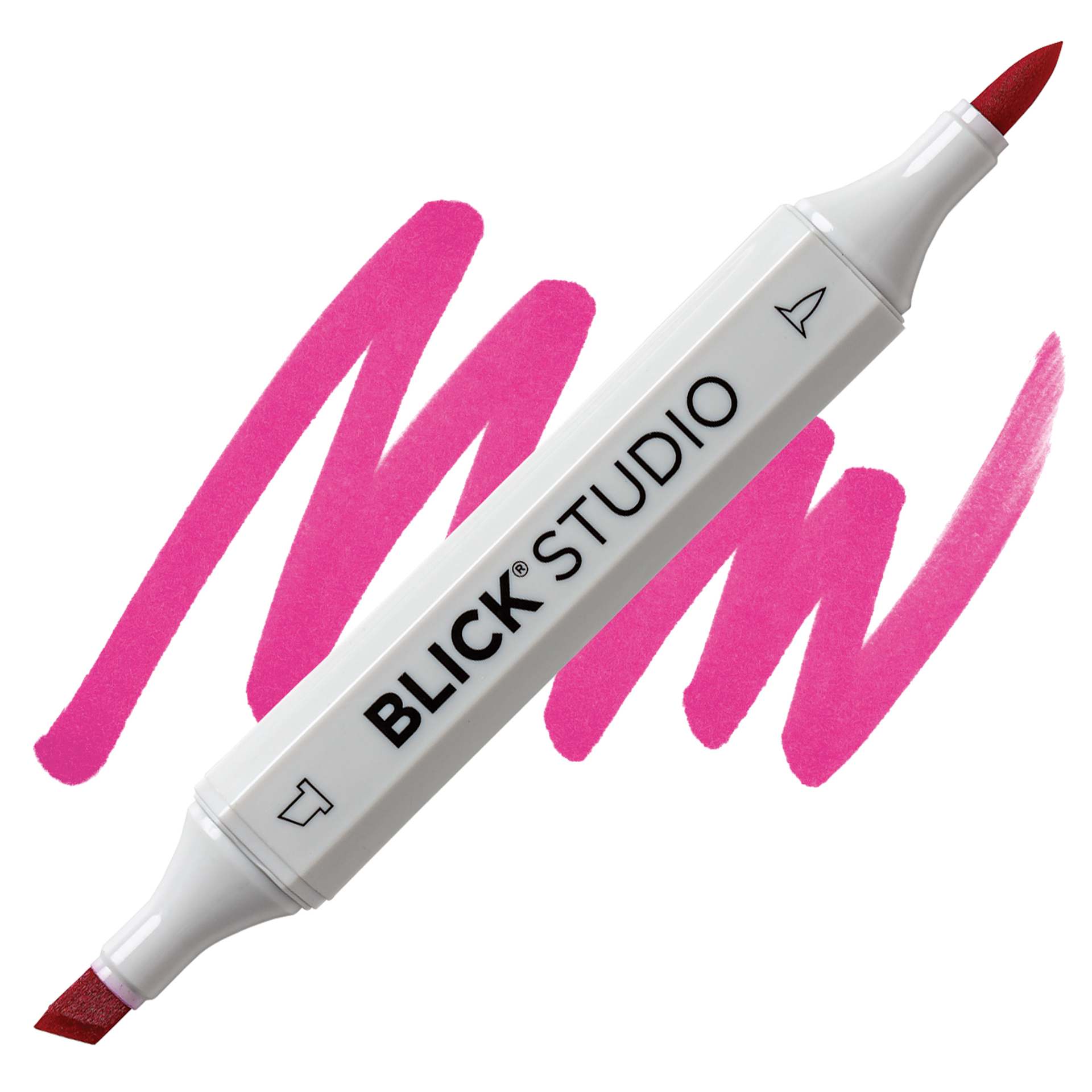 Blick Studio Brush Marker - Honeysuckle marker and swatch