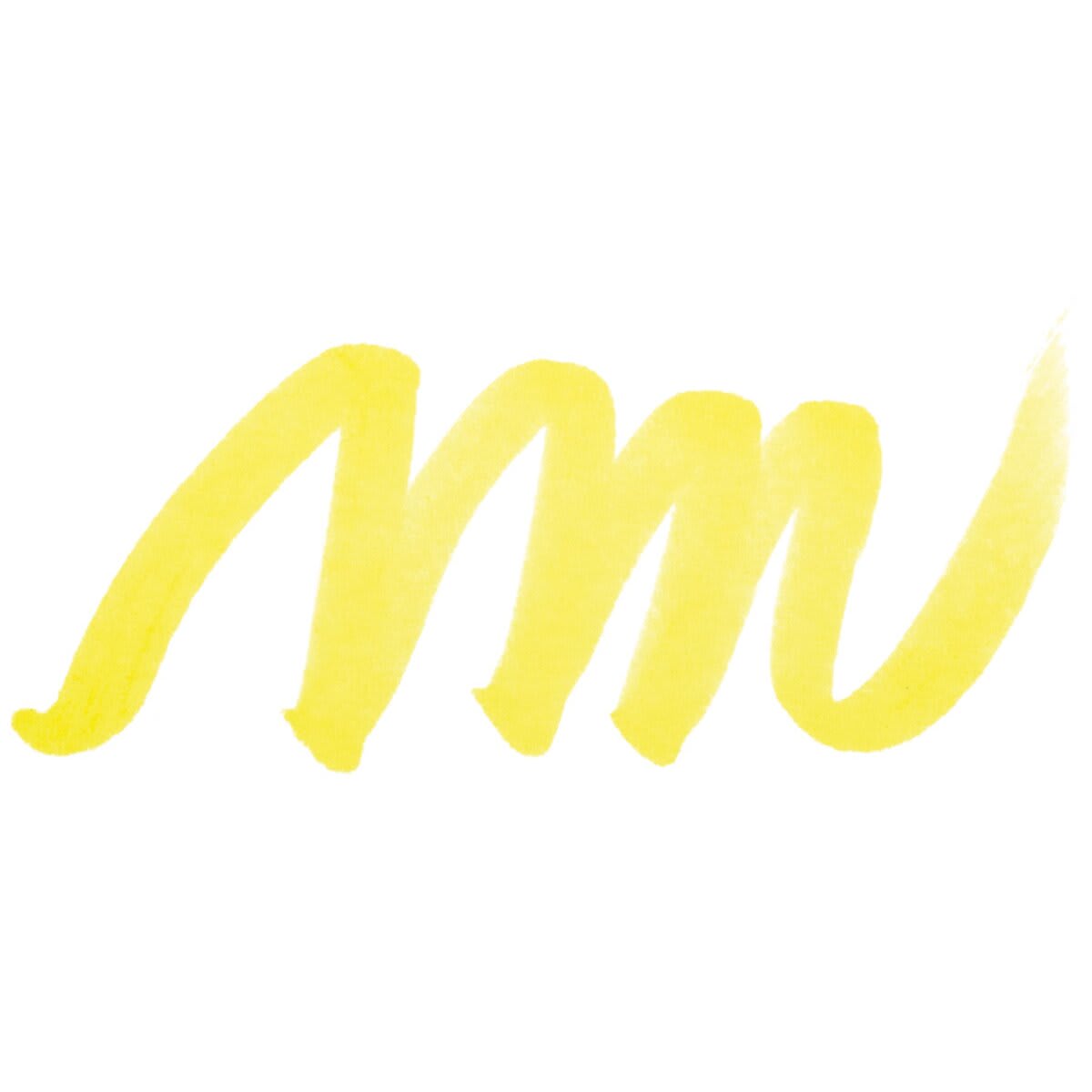 Winsor & Newton Promarker Brush Marker - Lemon swatch