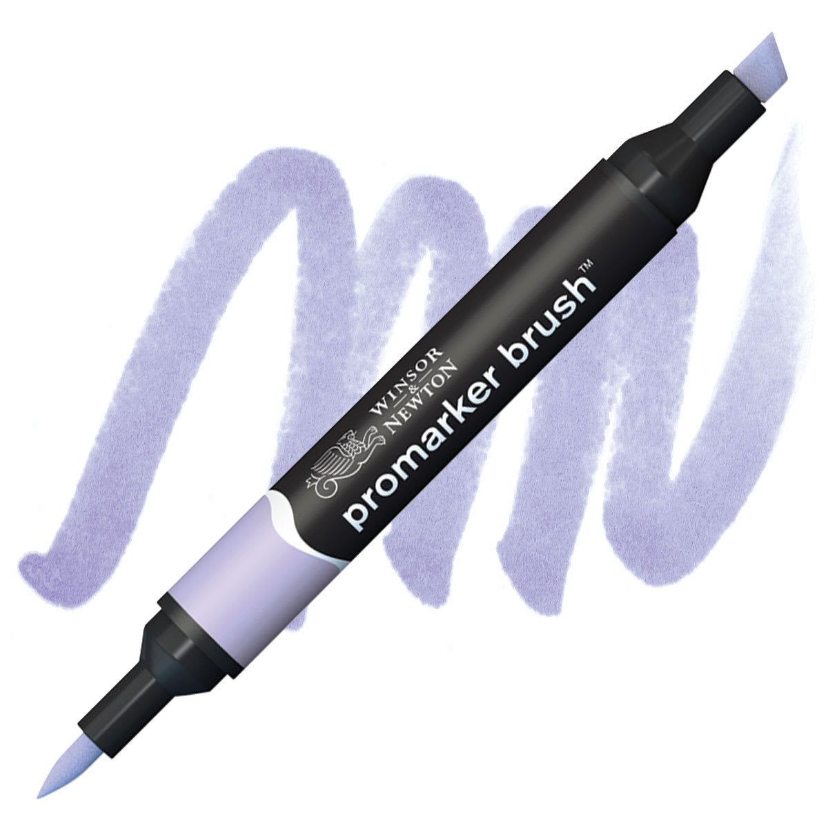 Winsor & Newton Promarker Brush Marker - Lilac marker and swatch