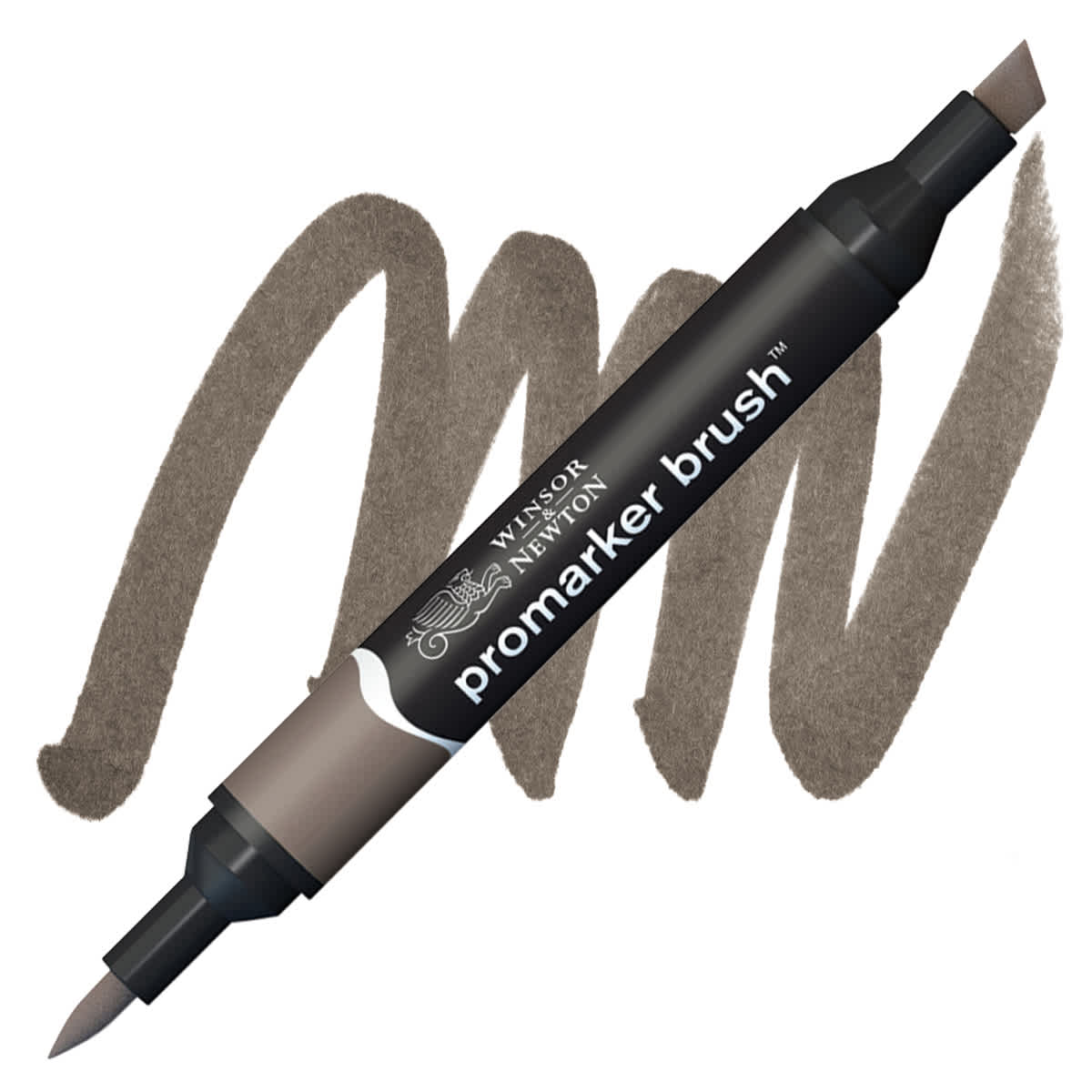 Winsor & Newton Promarker Brush Marker - Warm Grey 5 marker and swatch