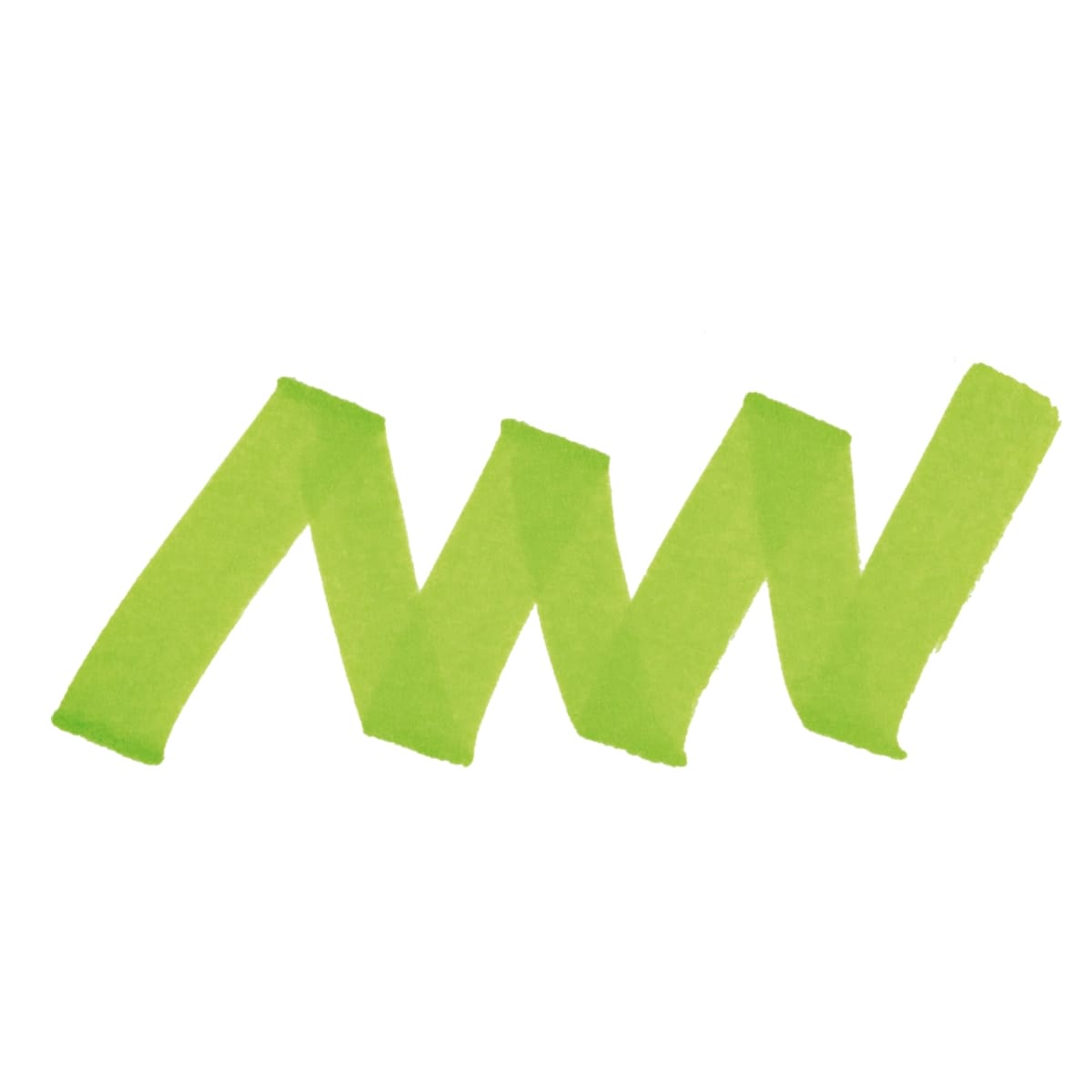 Winsor & Newton Promarker - Bright Green, swatch