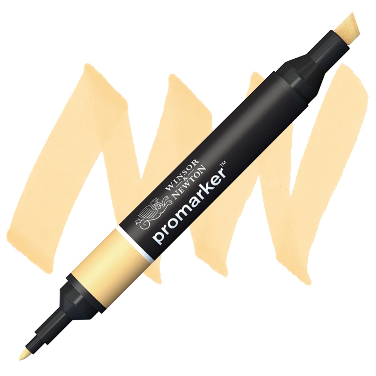 Winsor & Newton Promarker - Pastel Yellow marker and swatch