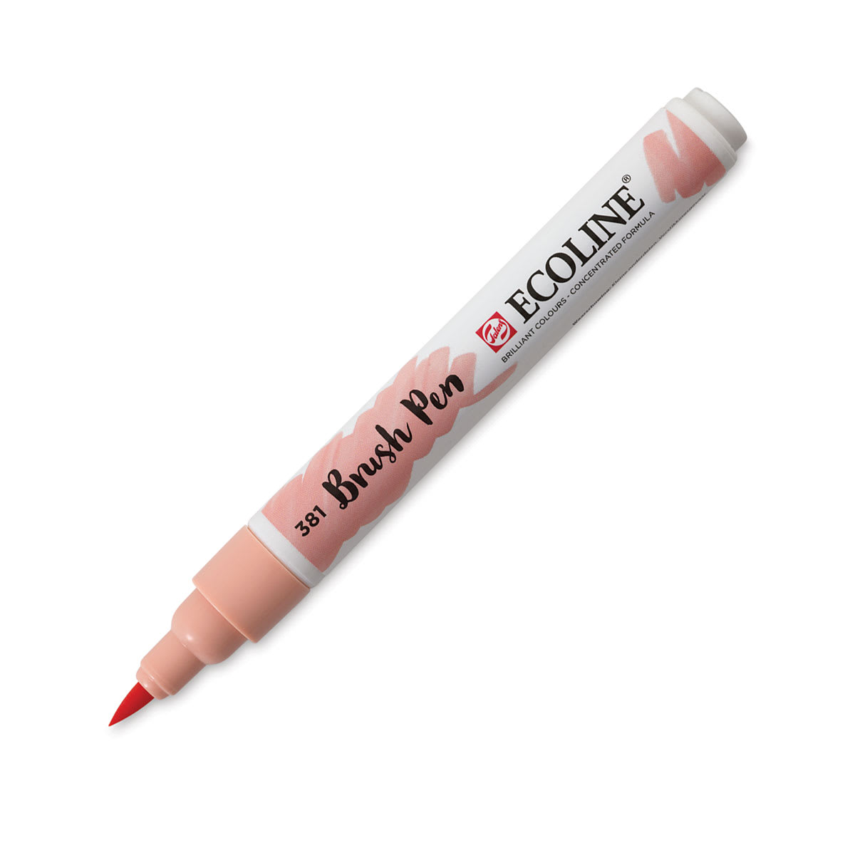 Royal Talens Ecoline Brush Marker - Pastel Red