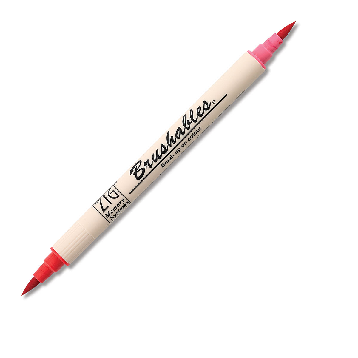 Zig Brushables Dual Tip Marker - Pure Red