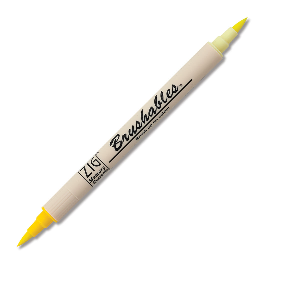 Zig Brushables Dual Tip Marker - Pure Yellow