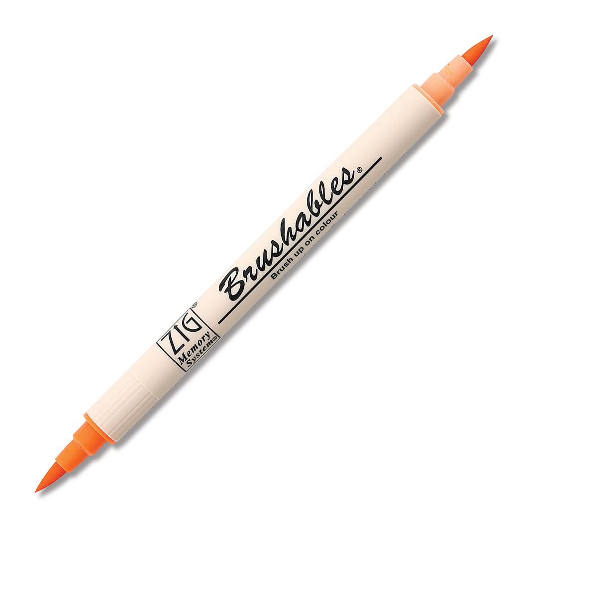 Zig Brushables Dual Tip Marker - Pure Orange